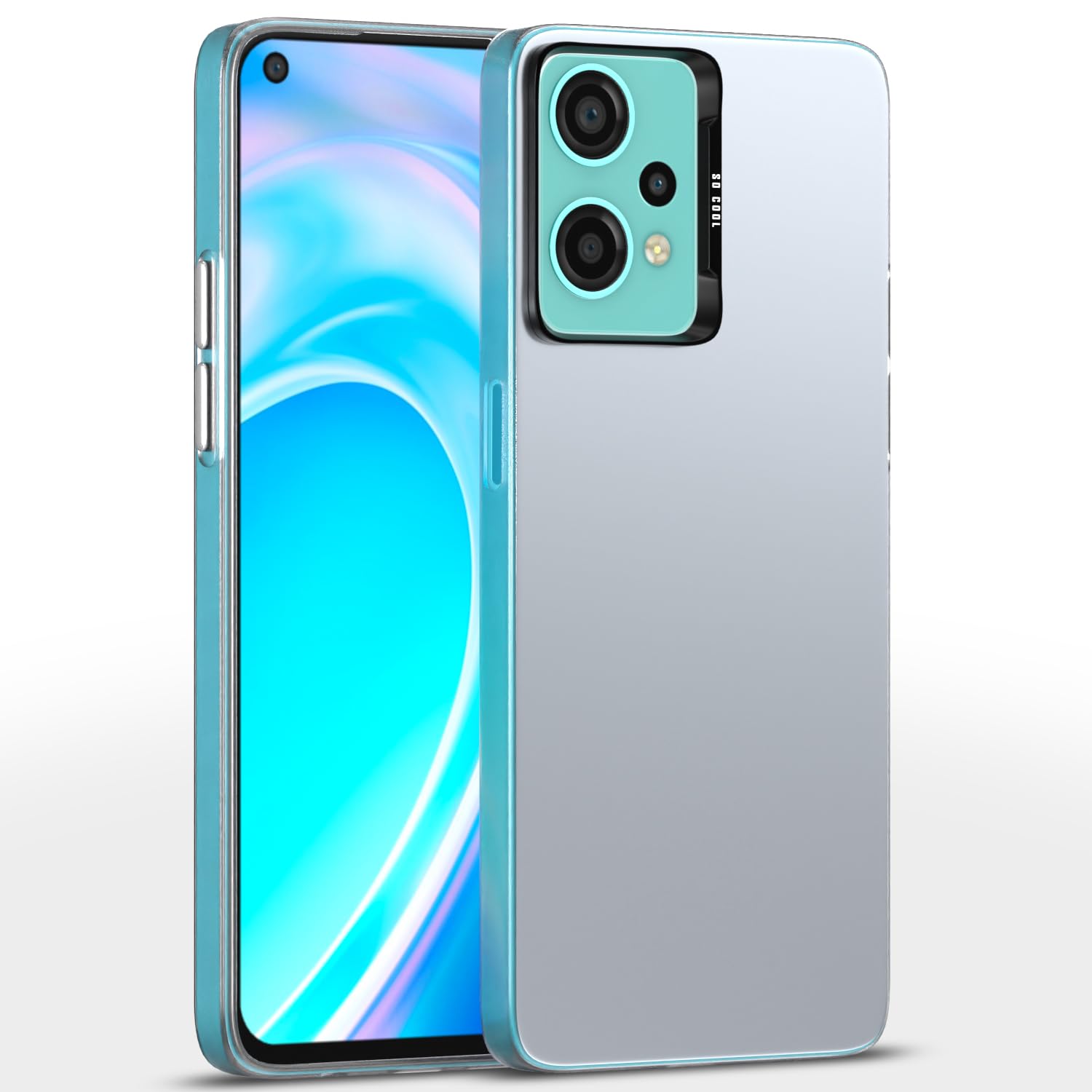 Pikkme silver Matte phone cover for OnePlus Nord CE 2 Lite 5G