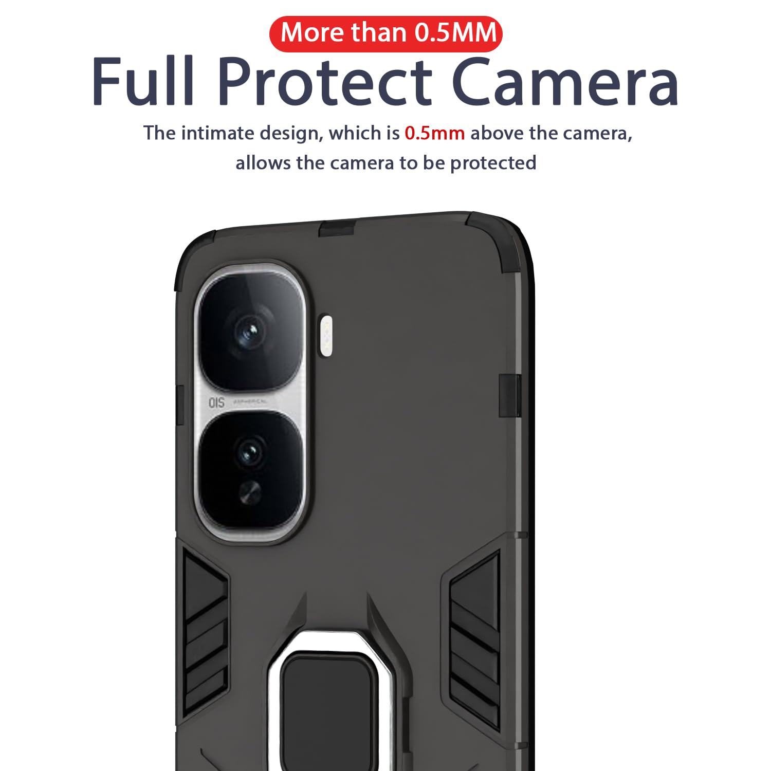 Pikkme black phone cover for iQOO Neo 10 5G – photo 7