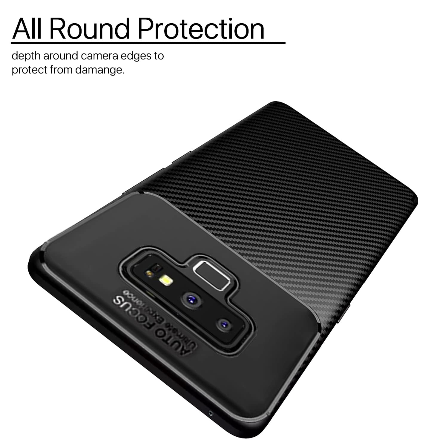 Pikkme black mobile cover for Samsung Note 9 – photo 2