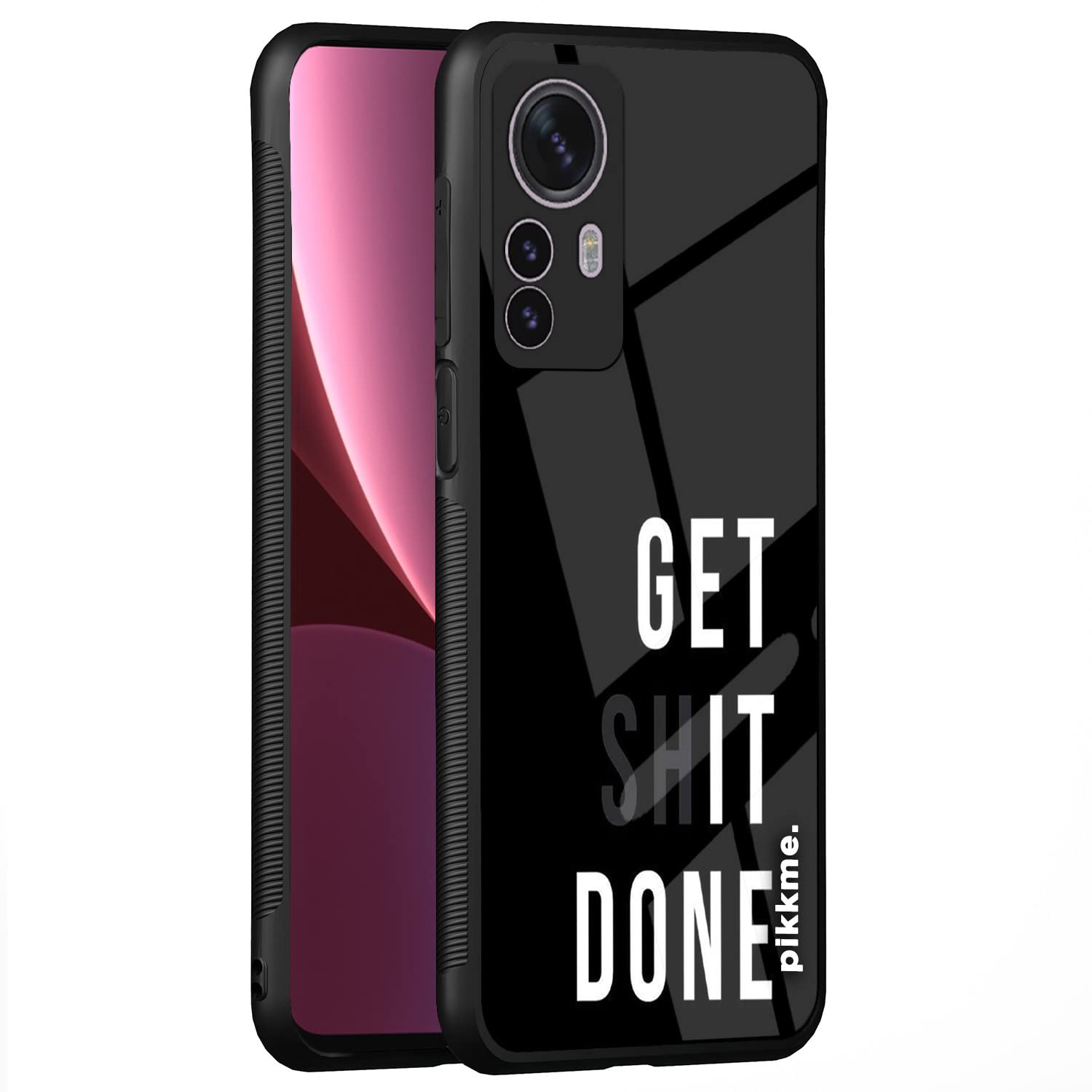 Mi 12 Pro 5G mobile back cover by Pikkme