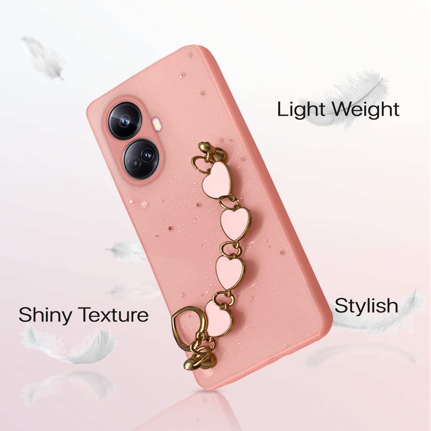 Pikkme pink mobile back cover for Realme 10 Pro Plus 5G – photo 6