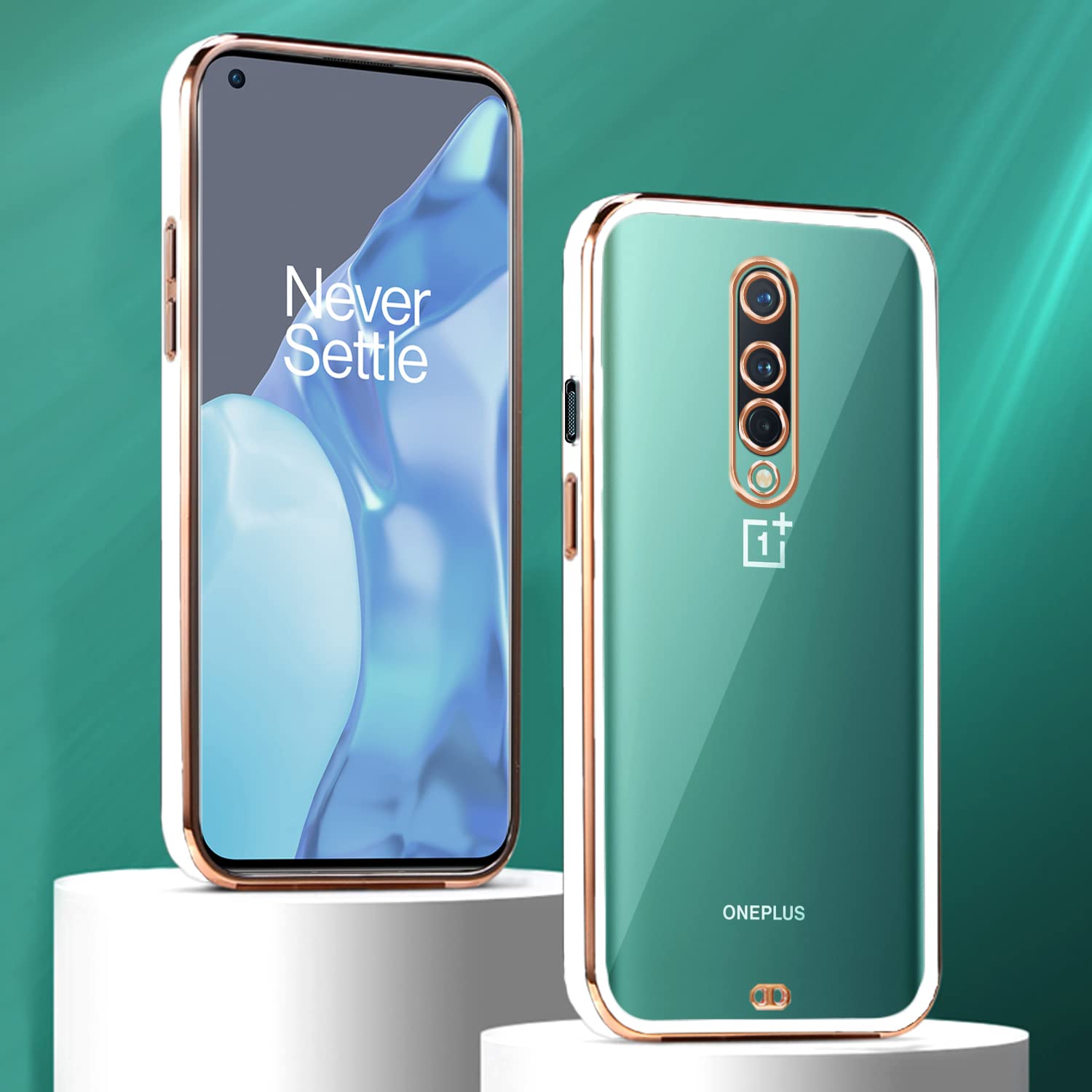 OnePlus 8 phone cover in white by Pikkme – photo 3