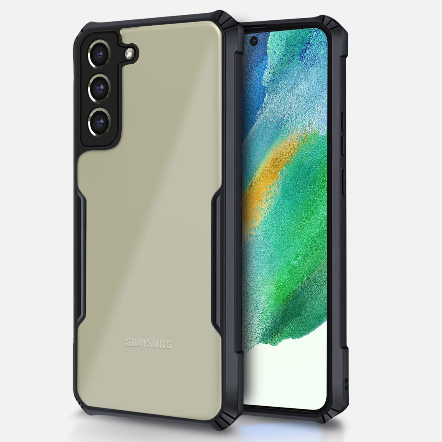 Pikkme Samsung S21 FE 5G black mobile cover