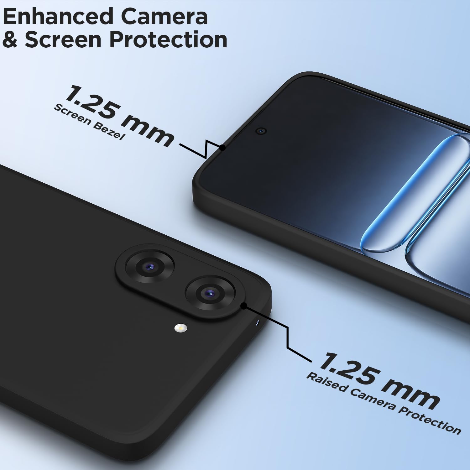 OnePlus Nord CE 5 5G mobile cover in black by Pikkme – photo 2