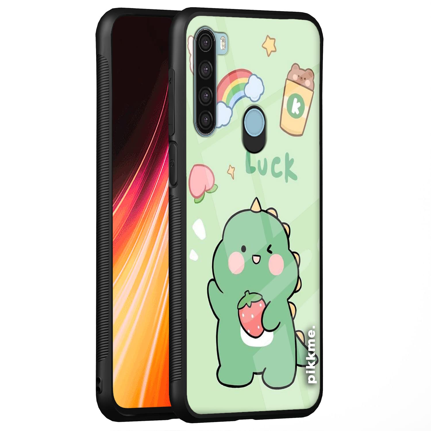 Pikkme Hybrid mobile back cover for Redmi Note 8
