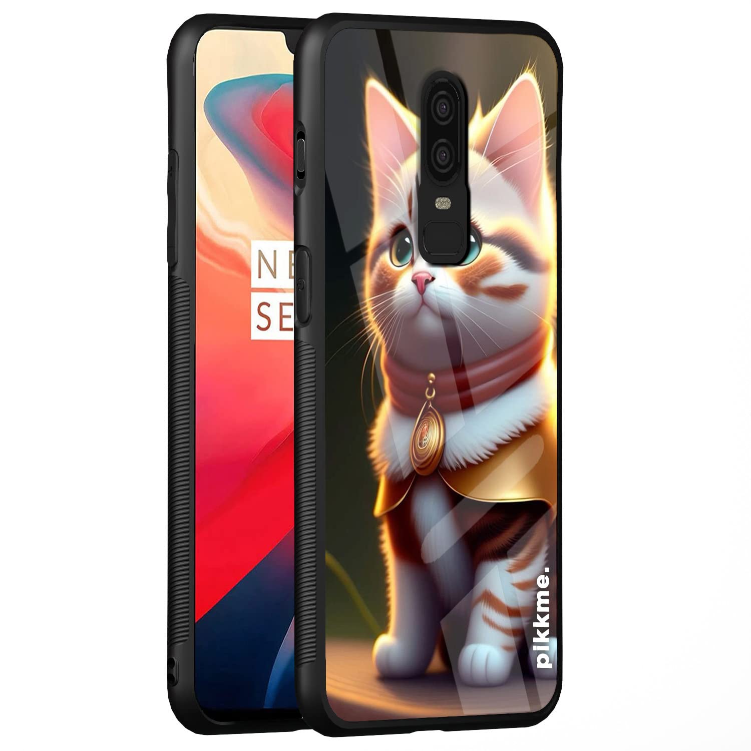 Pikkme OnePlus 6 mobile back cover
