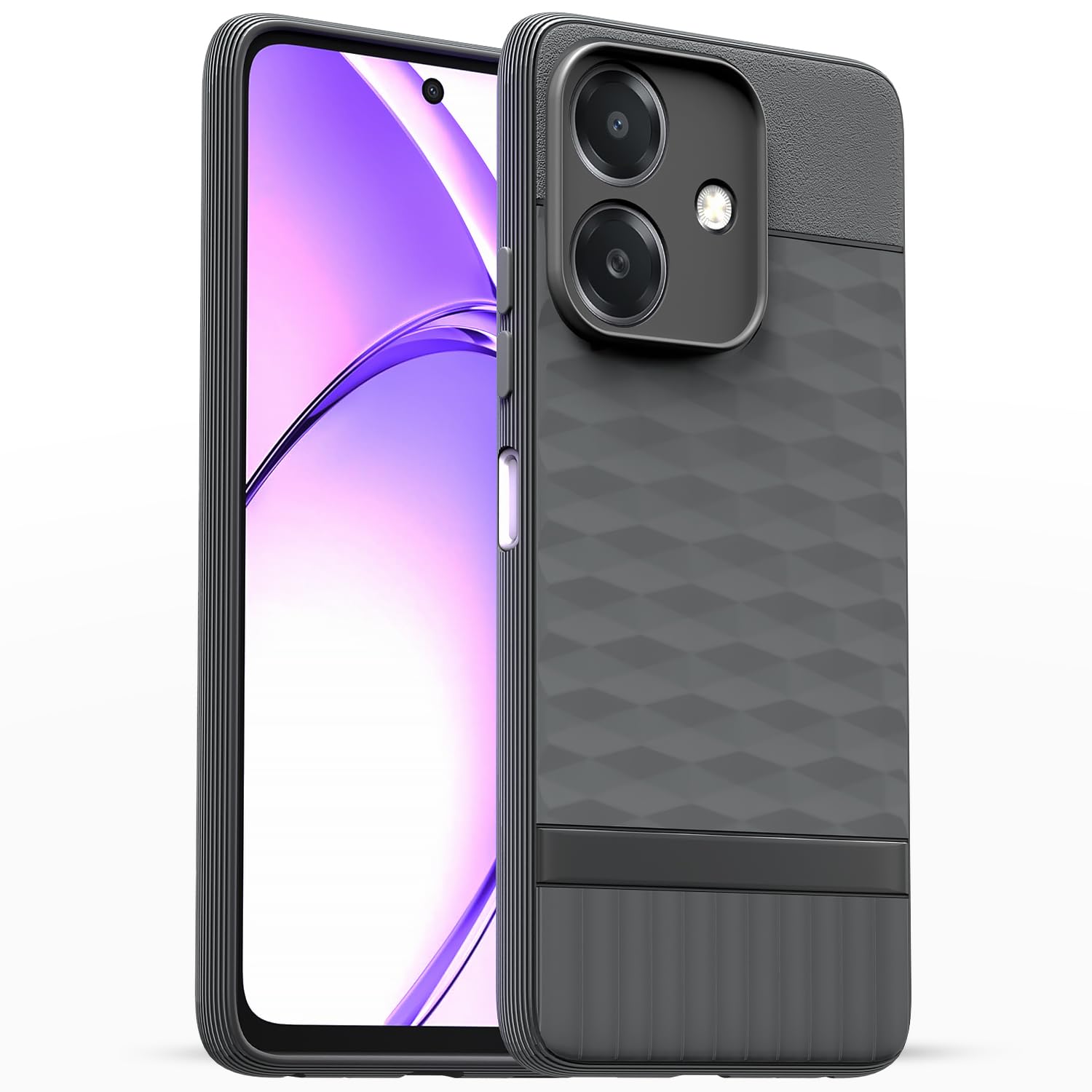 Oppo A3x 5G / A3x 4G / A3 5G Gencase Back Cover - Grey