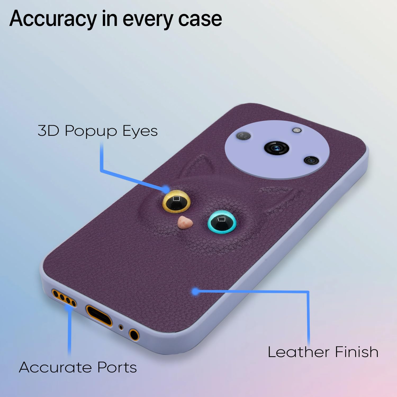 Pikkme purple mobile cover for Realme Narzo 60 5G – photo 7