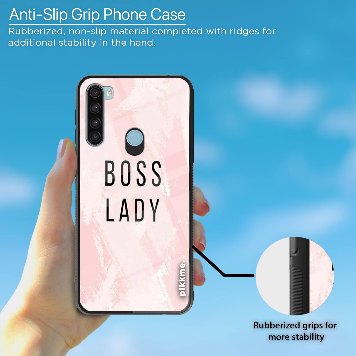 Pikkme Hybrid mobile back cover for Redmi Note 8 – photo 5