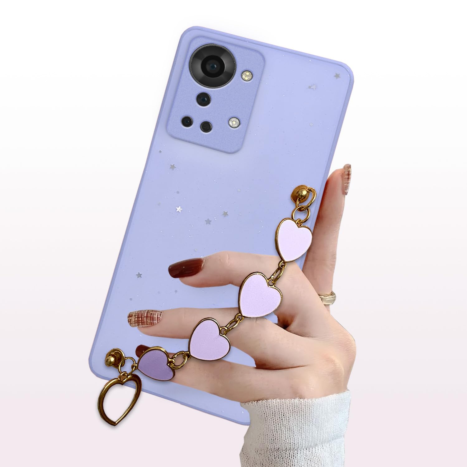 Pikkme OnePlus Nord 2T 5G Chain purple phone cover – photo 3