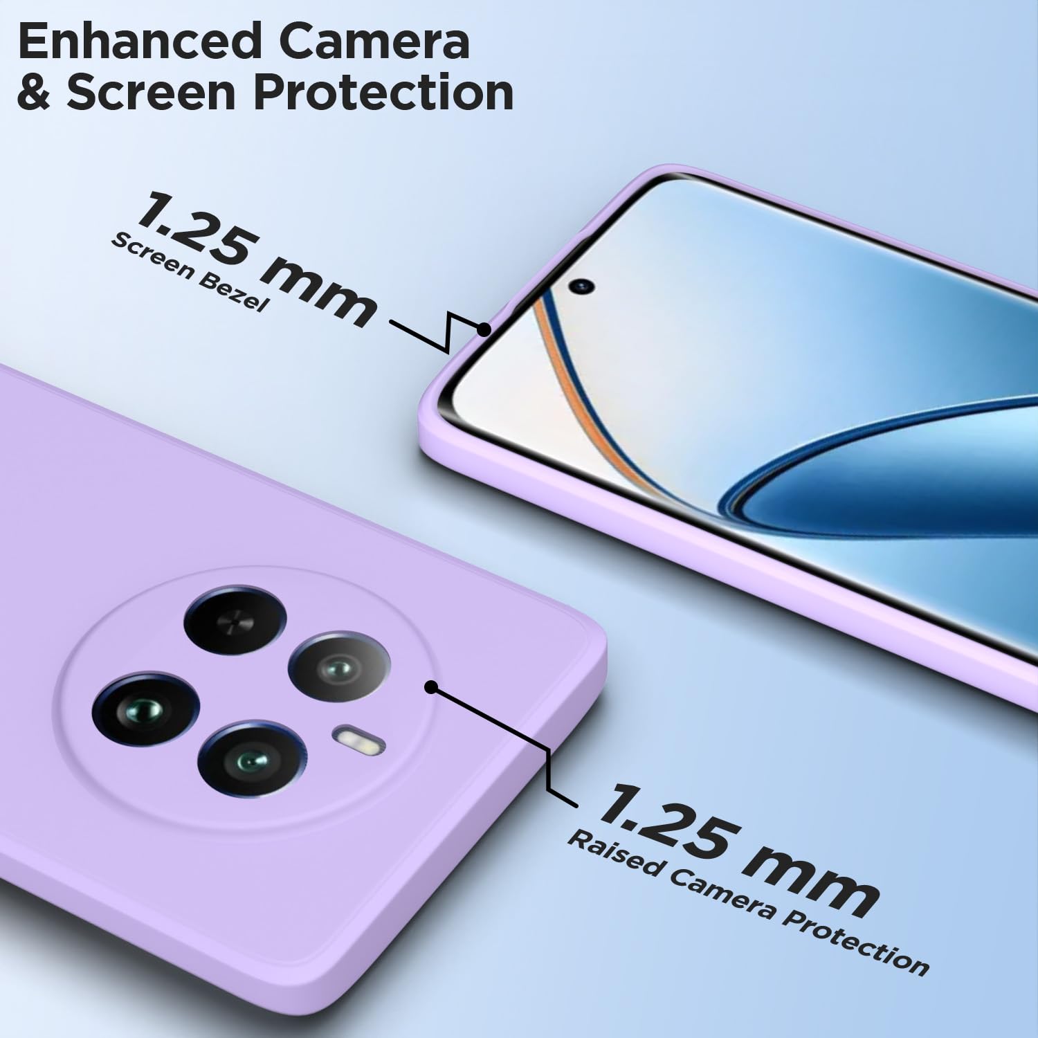 Purple Matte phone cover for Realme 12 Pro/12 Pro Plus 5G – Pikkme – photo 2