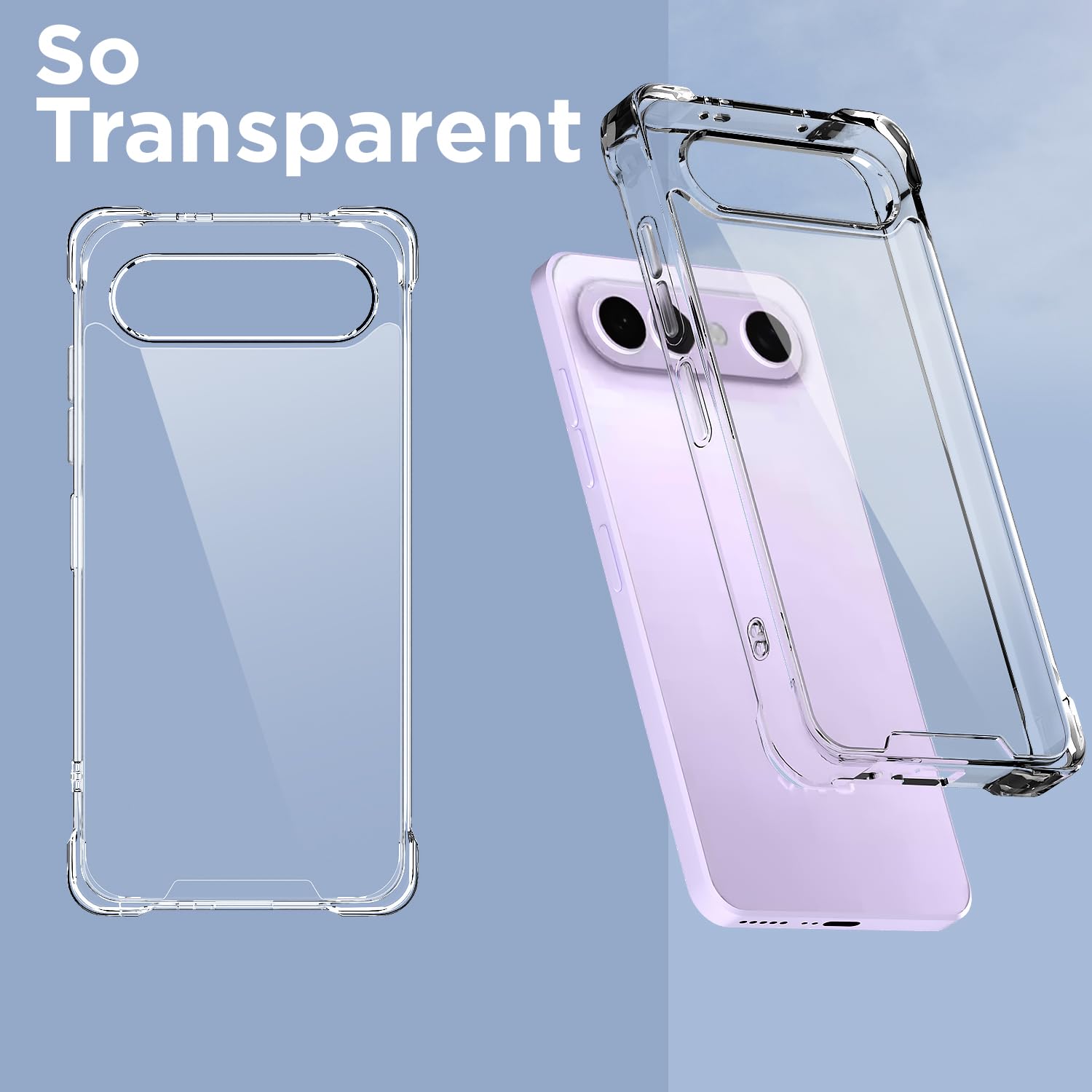 Pikkme Vivo X300 FE 5G transparent mobile back cover – photo 2
