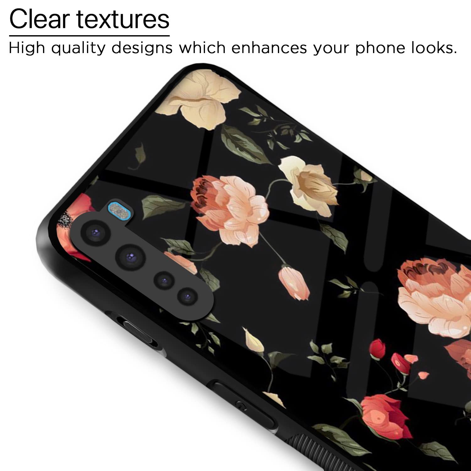 Pikkme Flower back cover for OnePlus Nord – photo 4