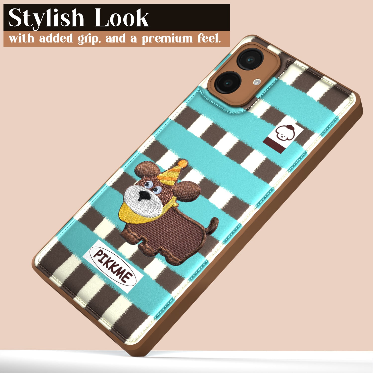 Pikkme Samsung Galaxy A06 Cute Girlish Dog Series Back Cover (Design2)