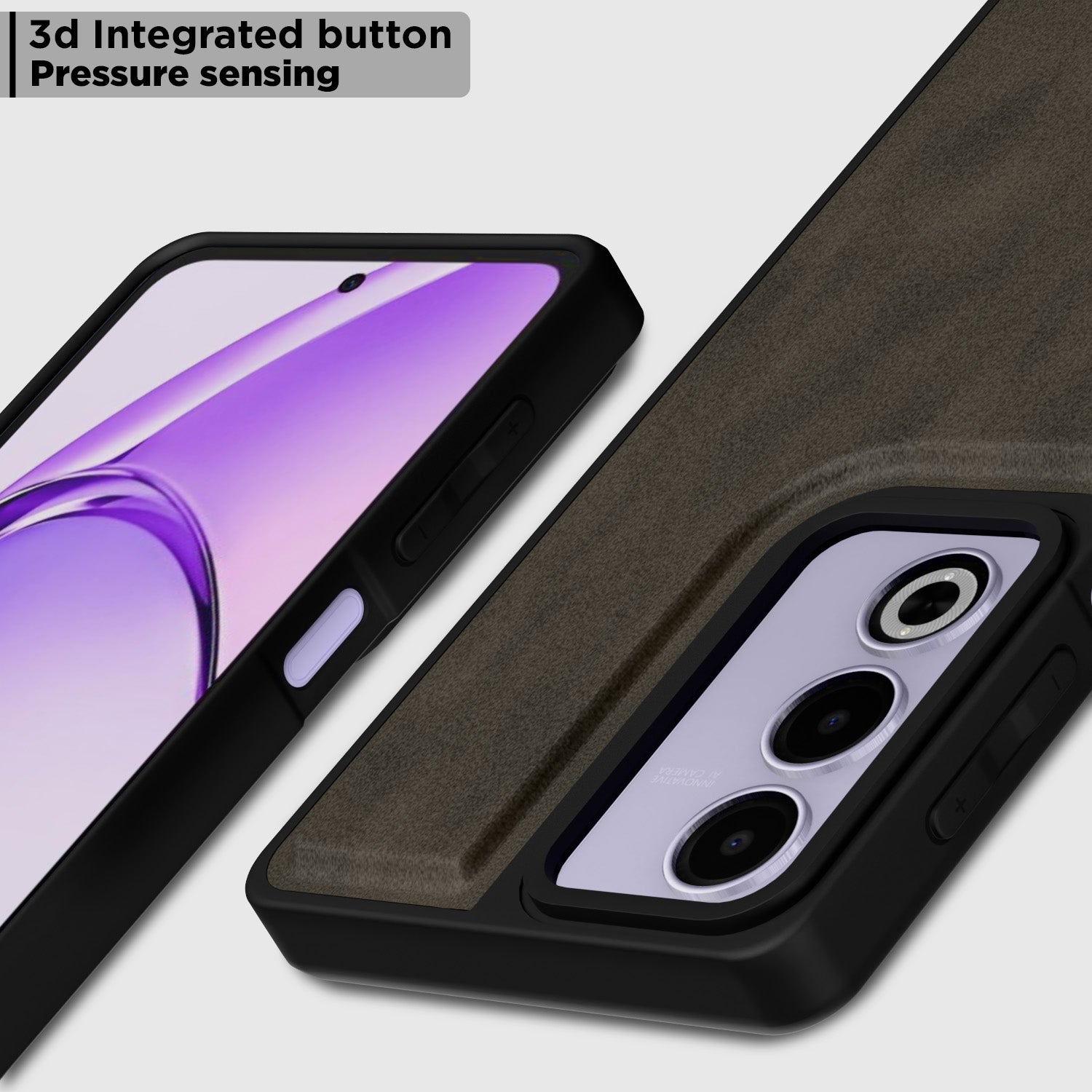 Pikkme Oppo F27 Pro Plus 5G Premium Leatherback Case (Brown)