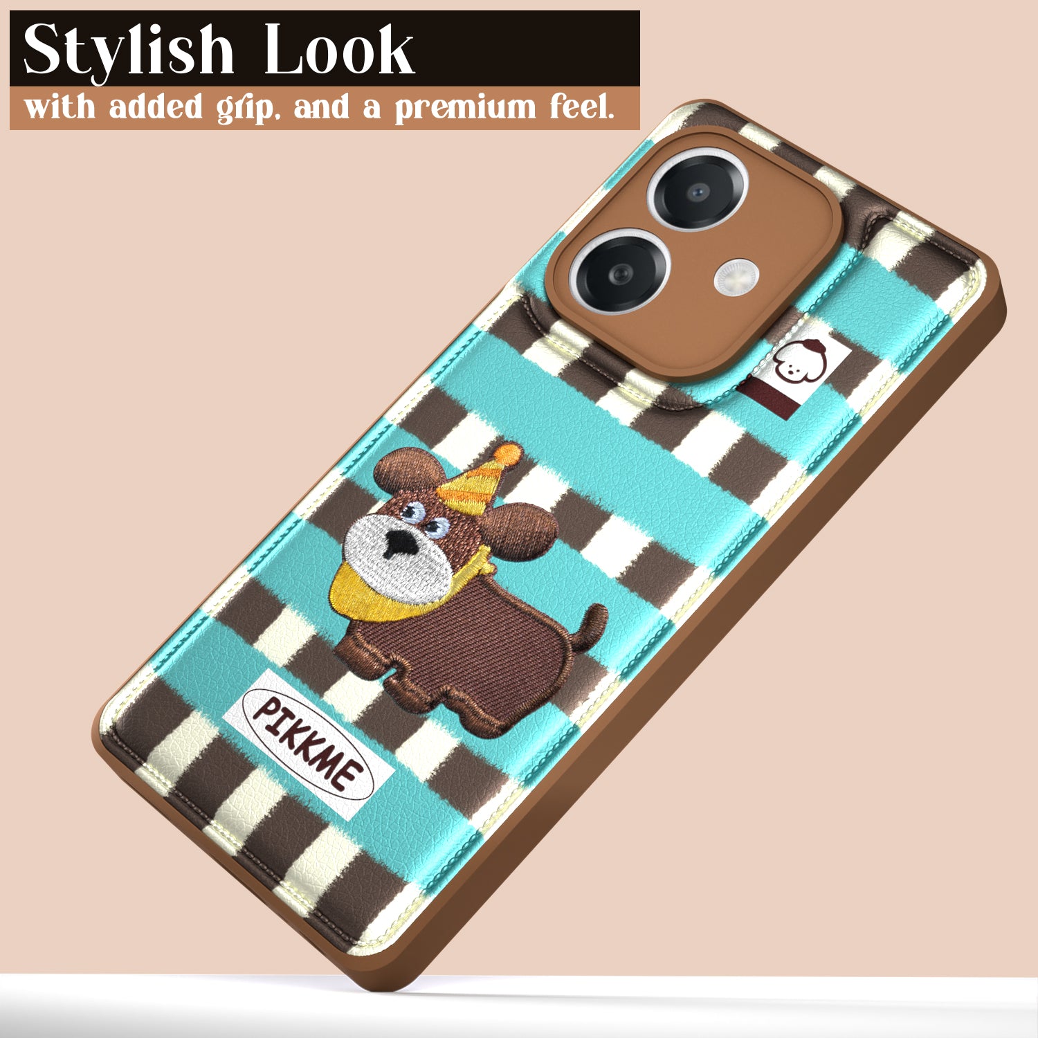 Pikkme Oppo A3X 4G / Oppo A3 5G / Oppo A3x Cute Girlish Dog Series Back Cover (Design2)