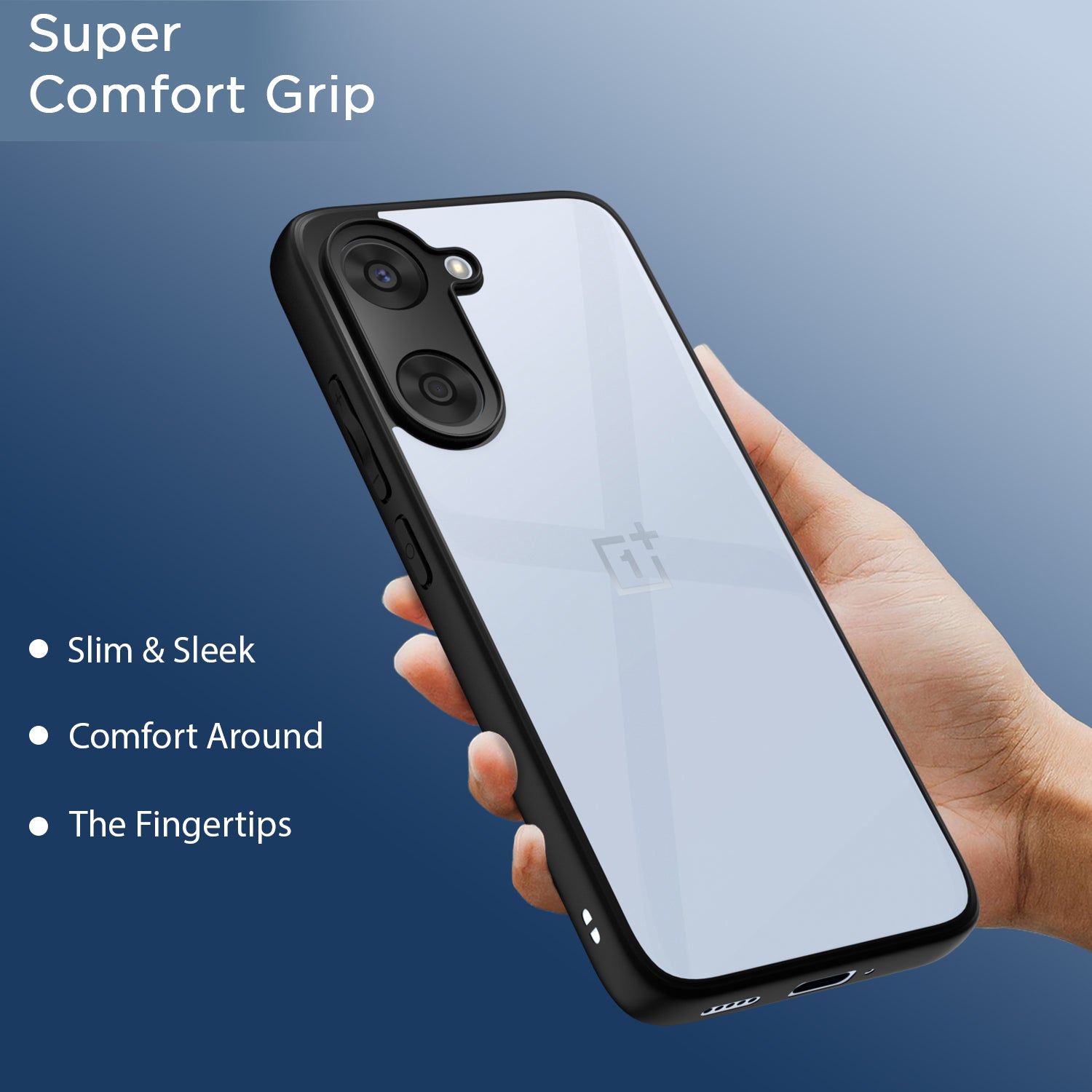Pikkme OnePlus Nord CE 5 5G Eagle 2 Shockproof Sleek Hybrid Armor Back cover (Black)
