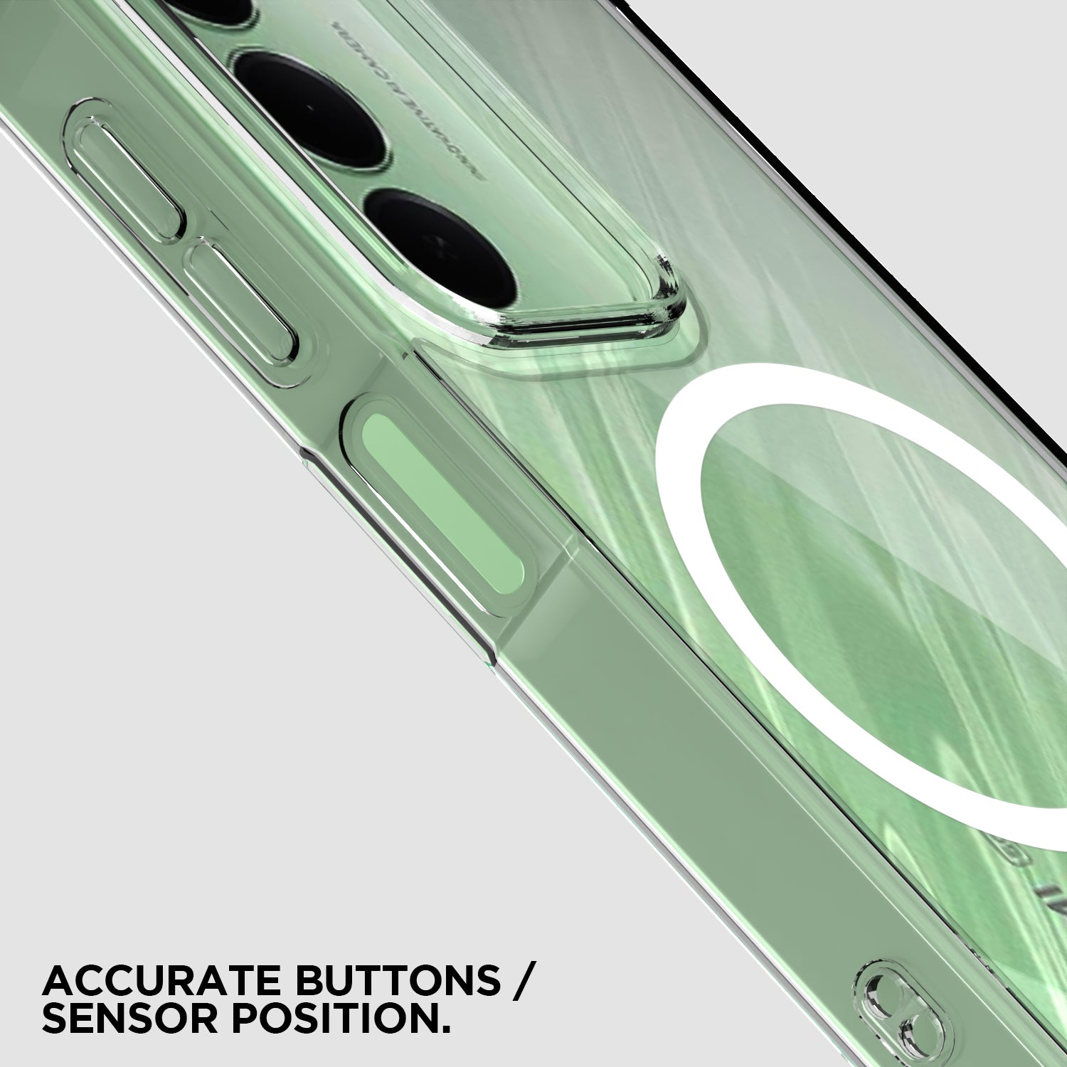 Redmi 15 5G mobile cover in transparent mag-safe by Pikkme – photo 6