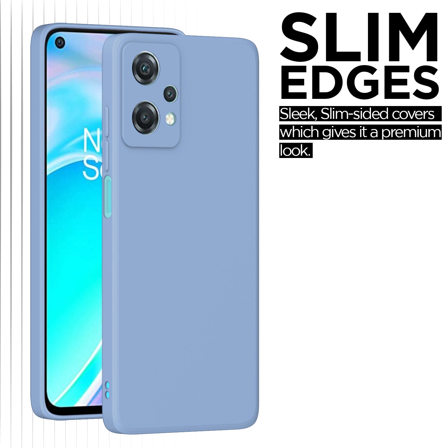 OnePlus Nord CE 2 Lite 5G back cover in aqua blue by Pikkme – photo 6