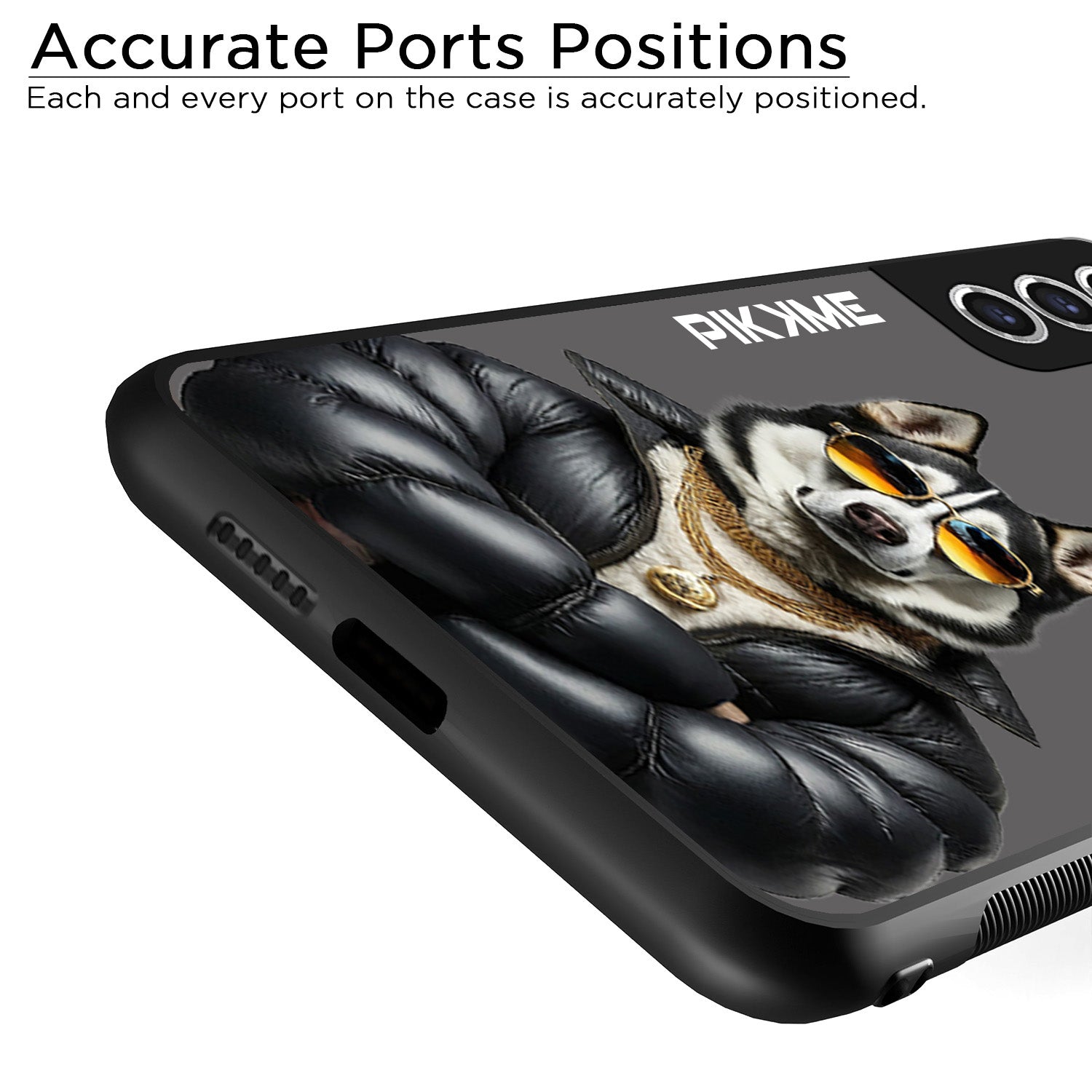 Pikkme Grey Dog Swag Samsung Galaxy S20 Fe Nim2 Back Cover (Design 02)