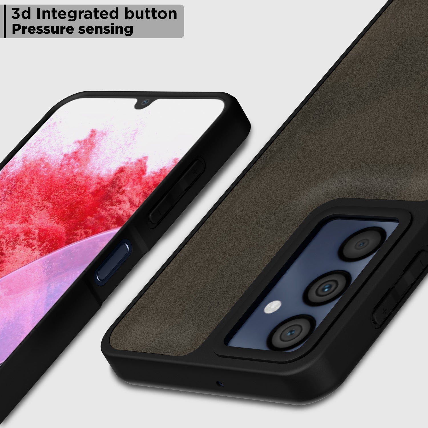 Pikkme Samsung Galaxy M34 5G Premium Leatherback Case (Brown)