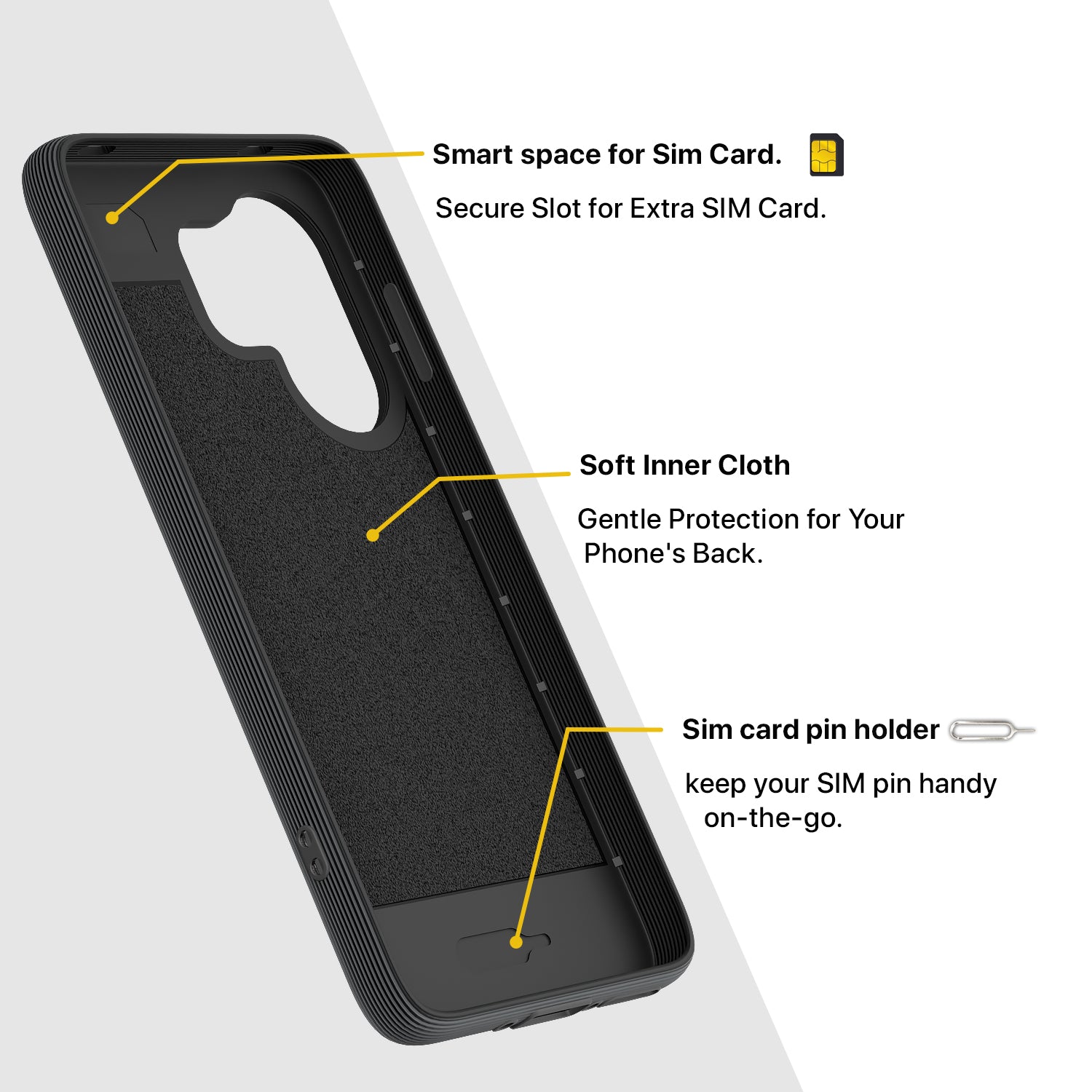 Pikkme Vivo V60e 5G Shockproof Soft Flexible Gencase Back cover (Grey)