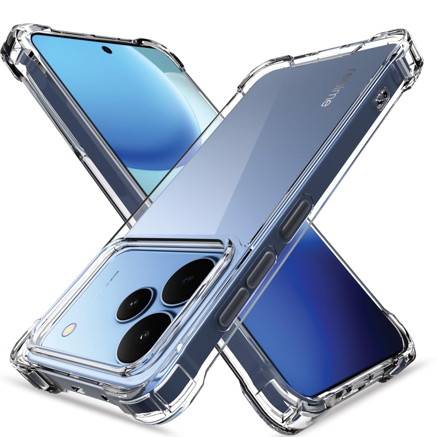 Transparent Clear back cover for Realme P4 5G – Pikkme