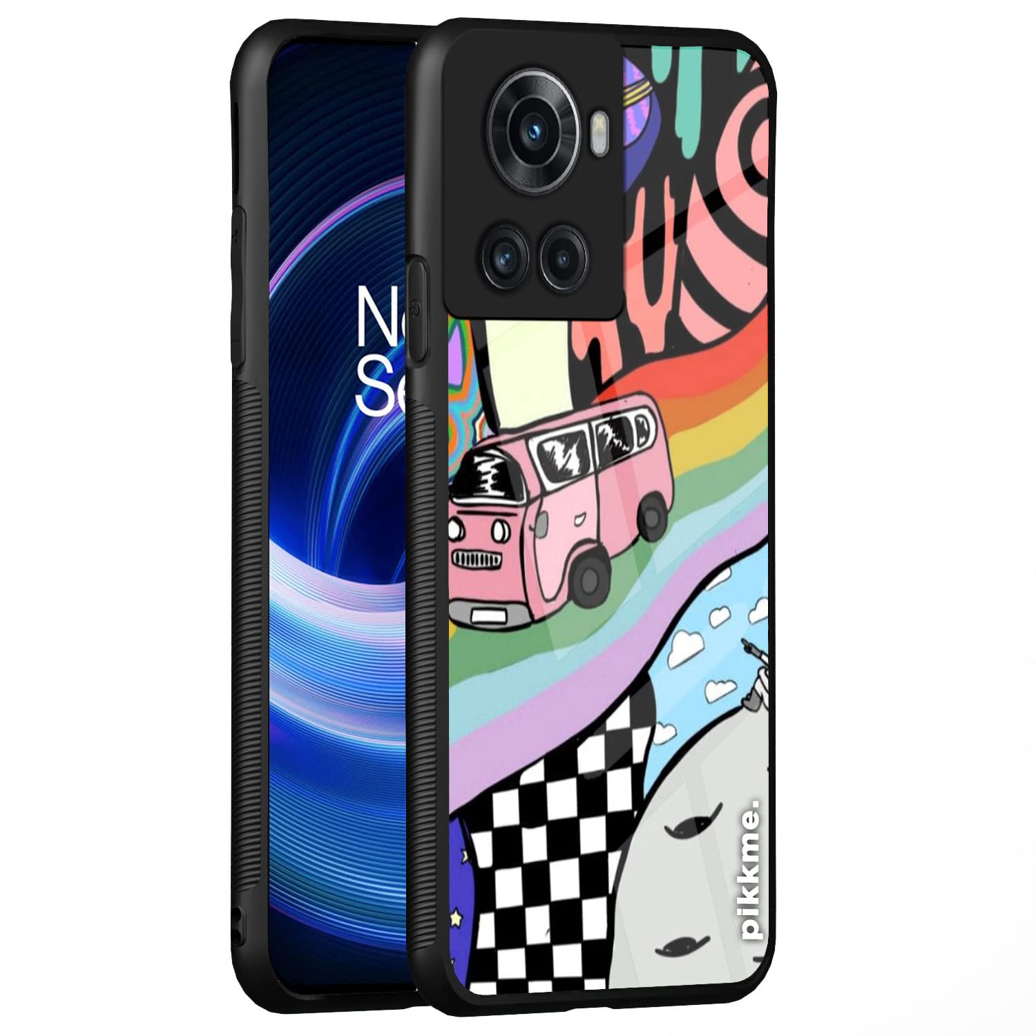 OnePlus 10R Hybrid mobile back cover by Pikkme