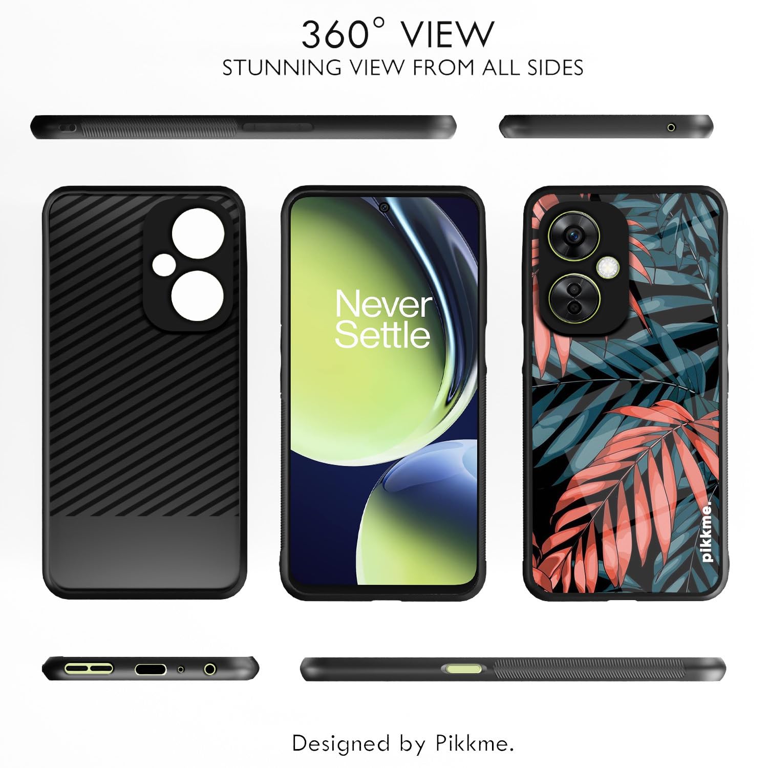 Pikkme OnePlus Nord CE 3 Lite 5G Flower mobile back cover – photo 2