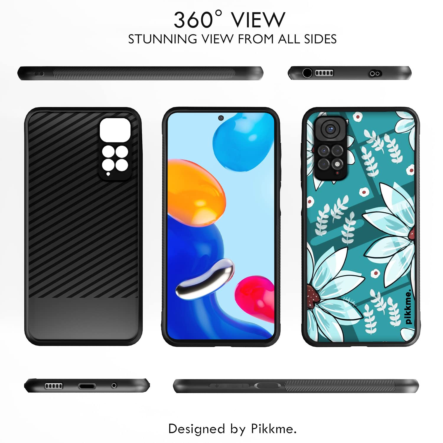Redmi Note 11/Note 11s Flower mobile cover by Pikkme – photo 2