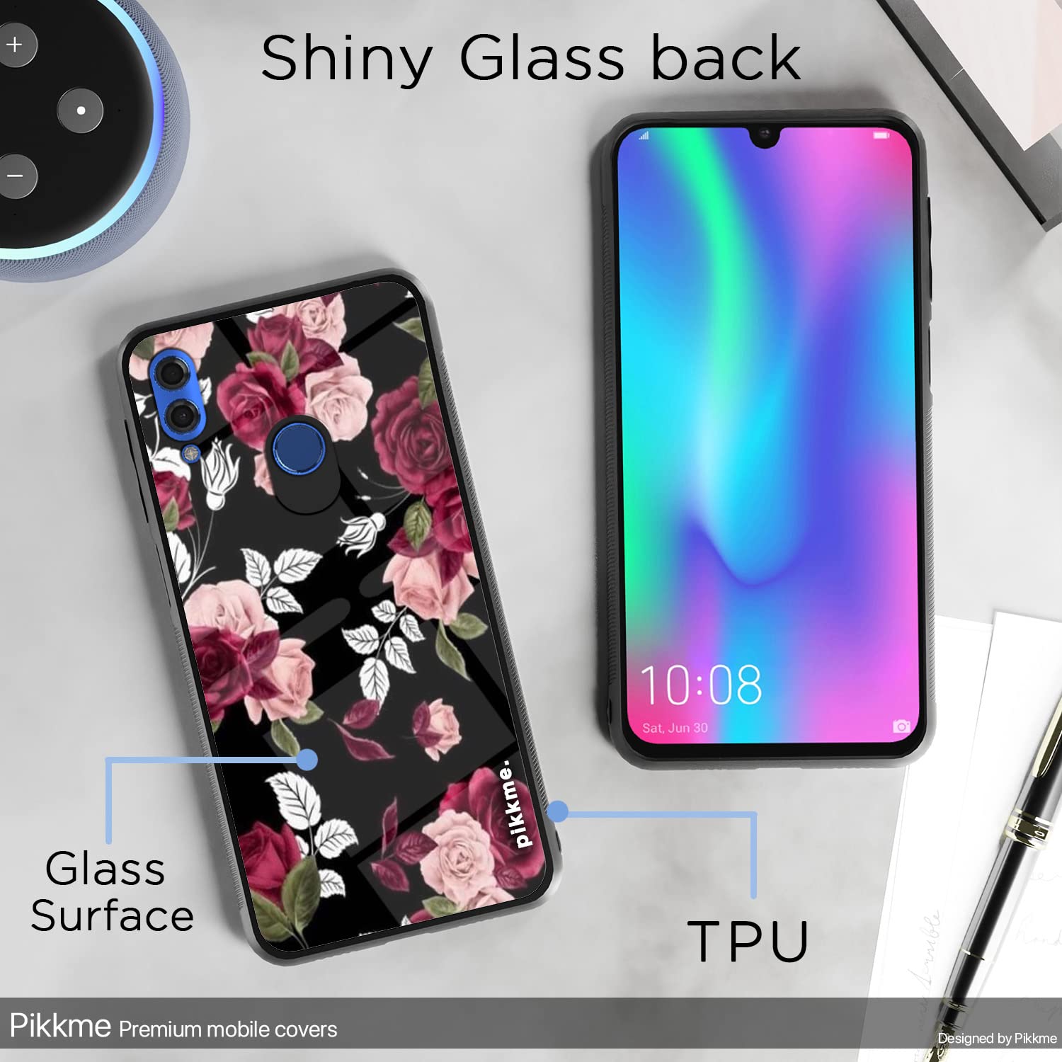 Pikkme Flower back cover for Honor 10 Lite – photo 3