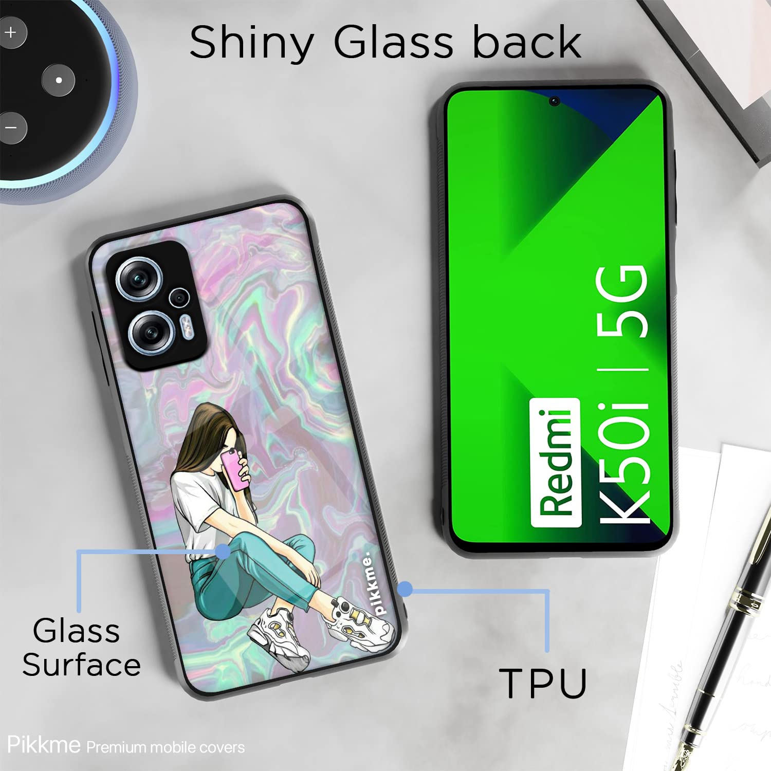 Pikkme Hybrid back cover for Redmi K50i 5G – photo 3