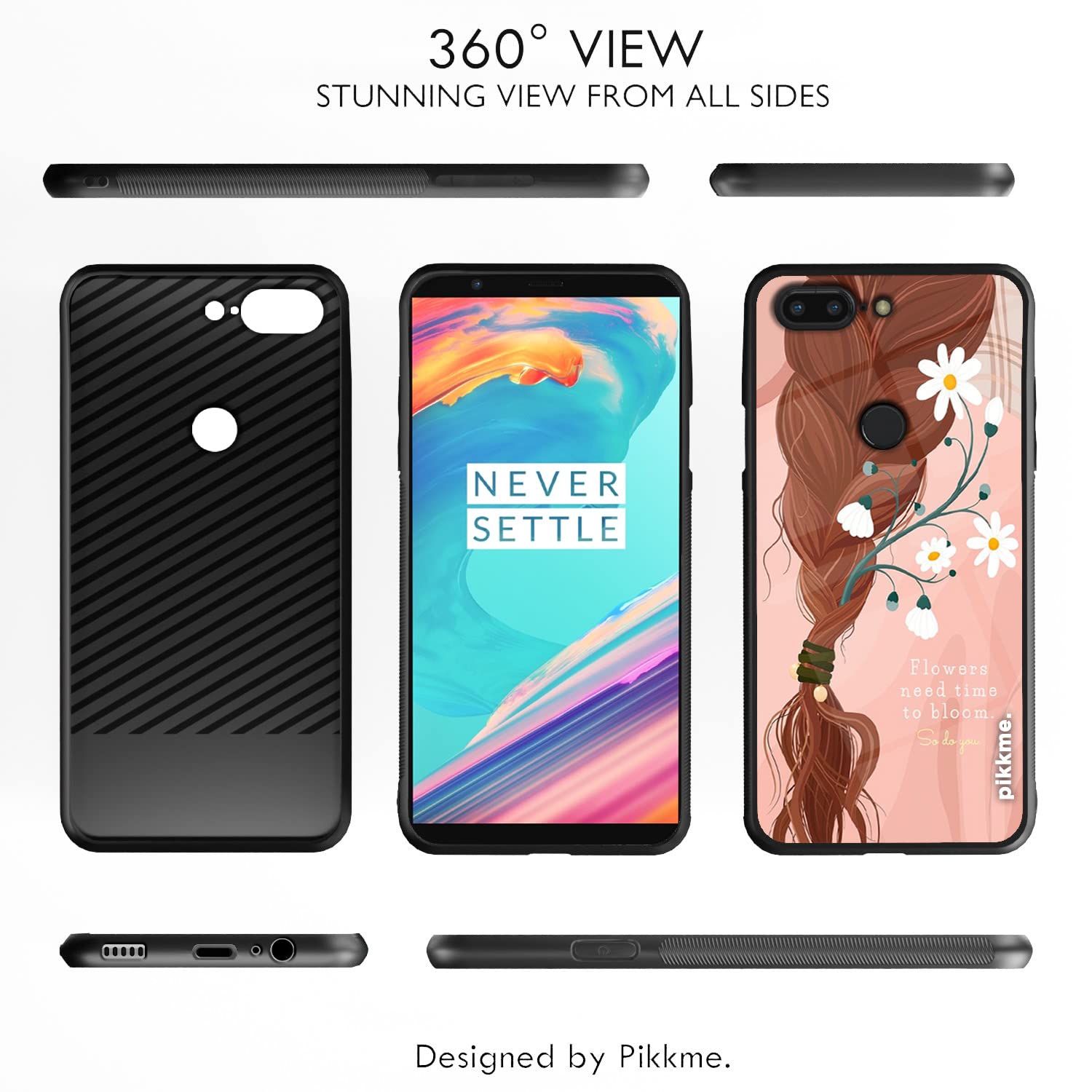 Hybrid Mobile back cover for OnePlus 5T – Pikkme – photo 2
