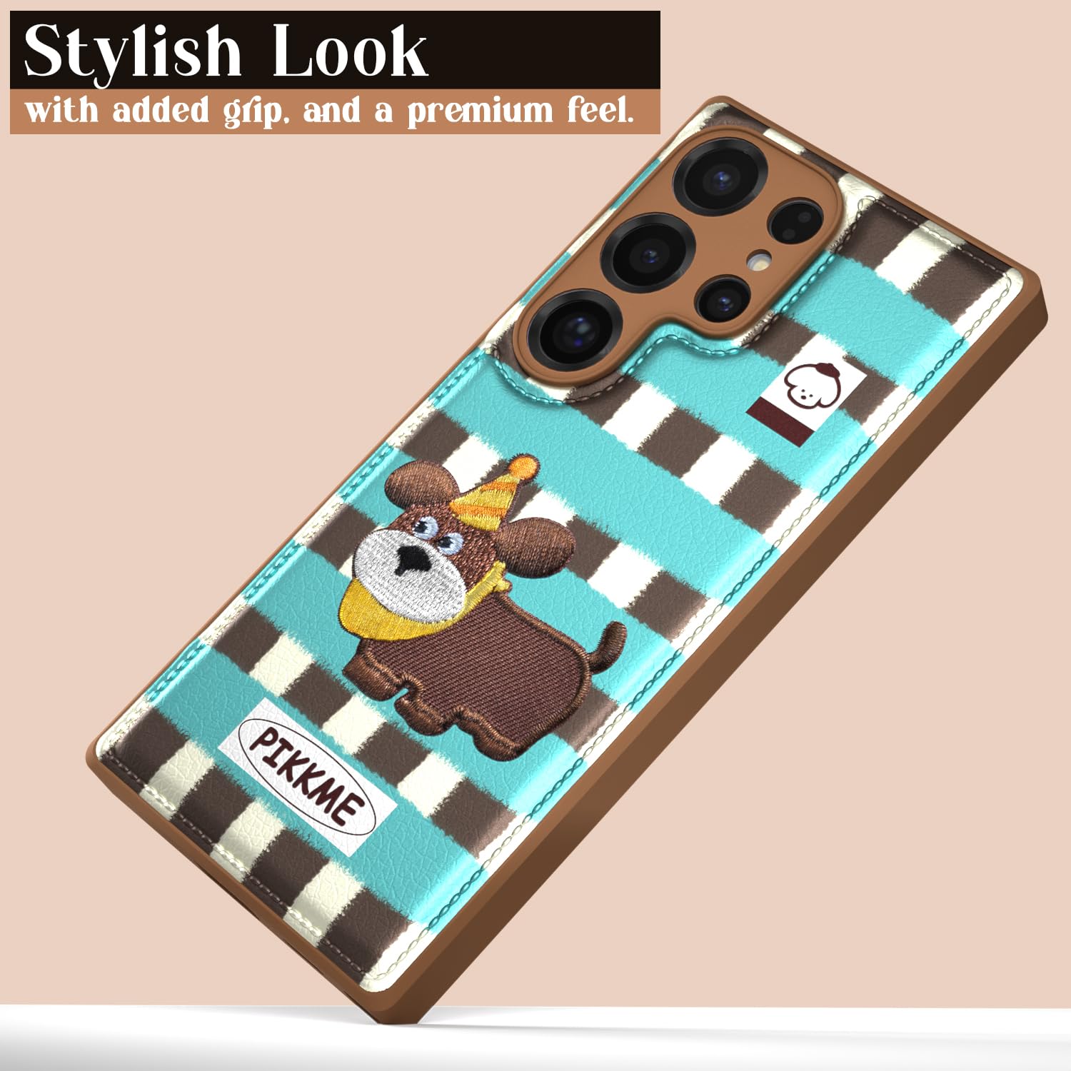 Pikkme Samsung Galaxy S25 Ultra Cute Girlish Dog Series Back Cover (Design2)