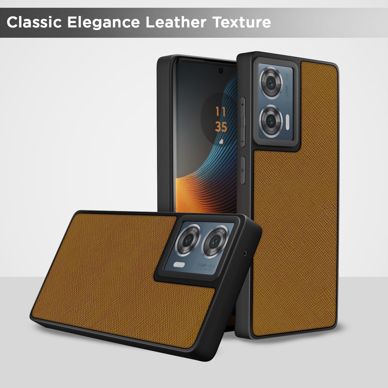 Moto Edge 50 Fusion/G96 5G mobile cover in tan by Pikkme – photo 6