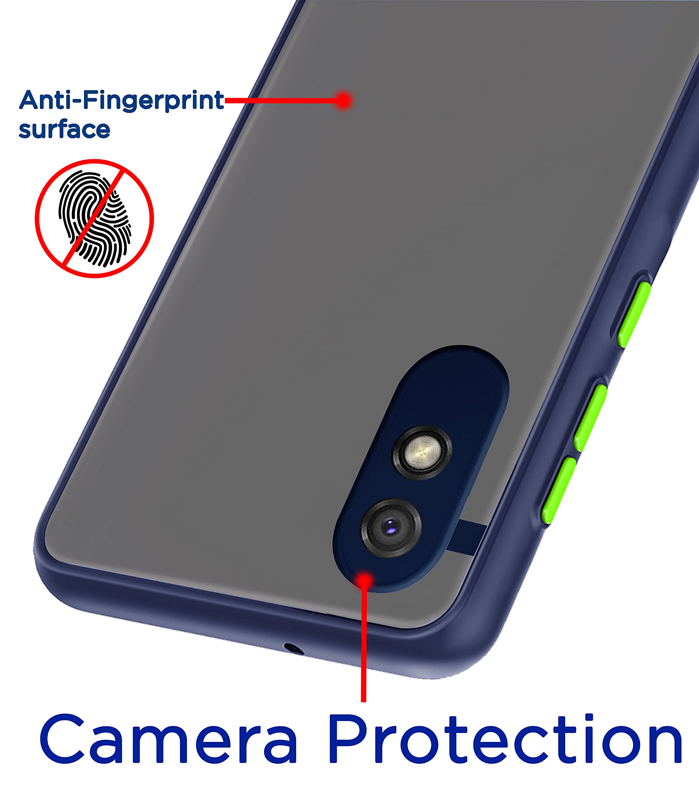 Pikkme blue mobile cover for Redmi 9A/9i – photo 2
