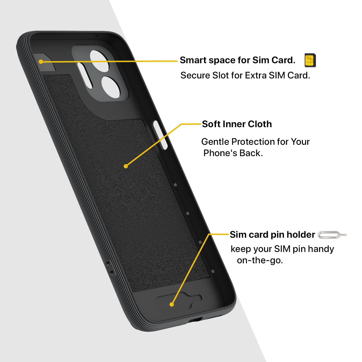 OnePlus N6 5G back cover in grey by Pikkme – photo 6