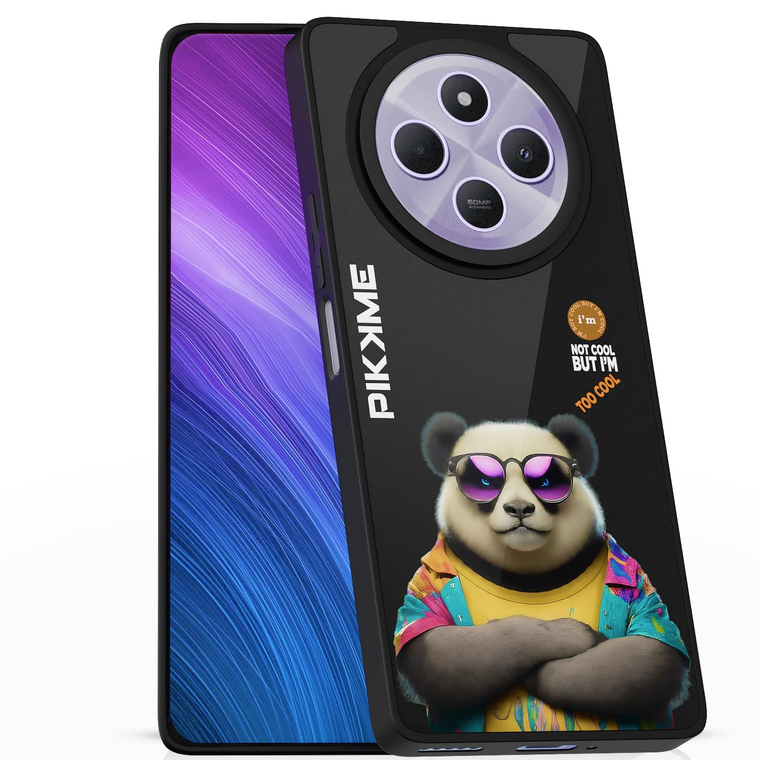 Pikkme mobile back cover for Redmi A4/14C/Poco C75 5G