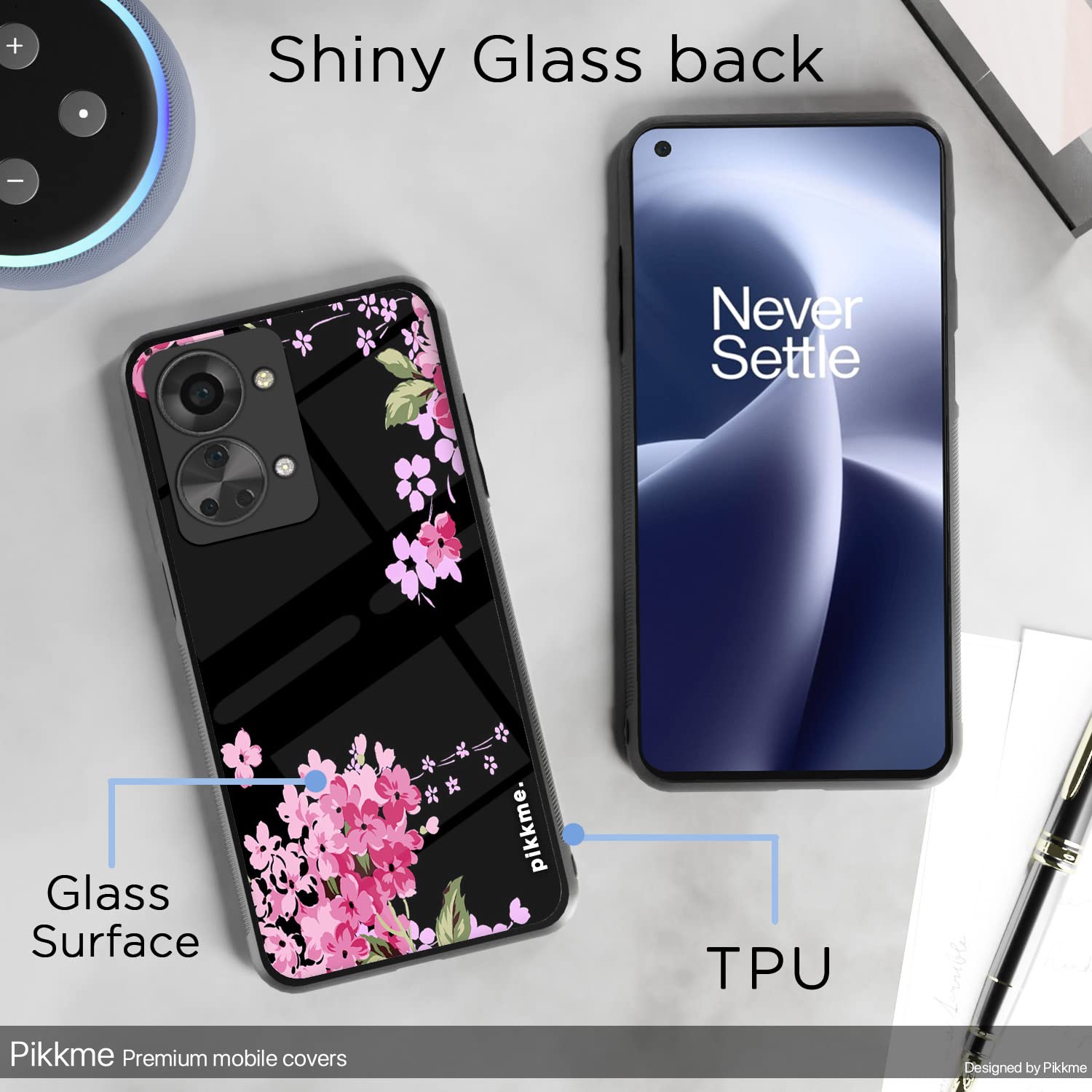 Pikkme Flower phone cover for OnePlus Nord 2T 5G – photo 3