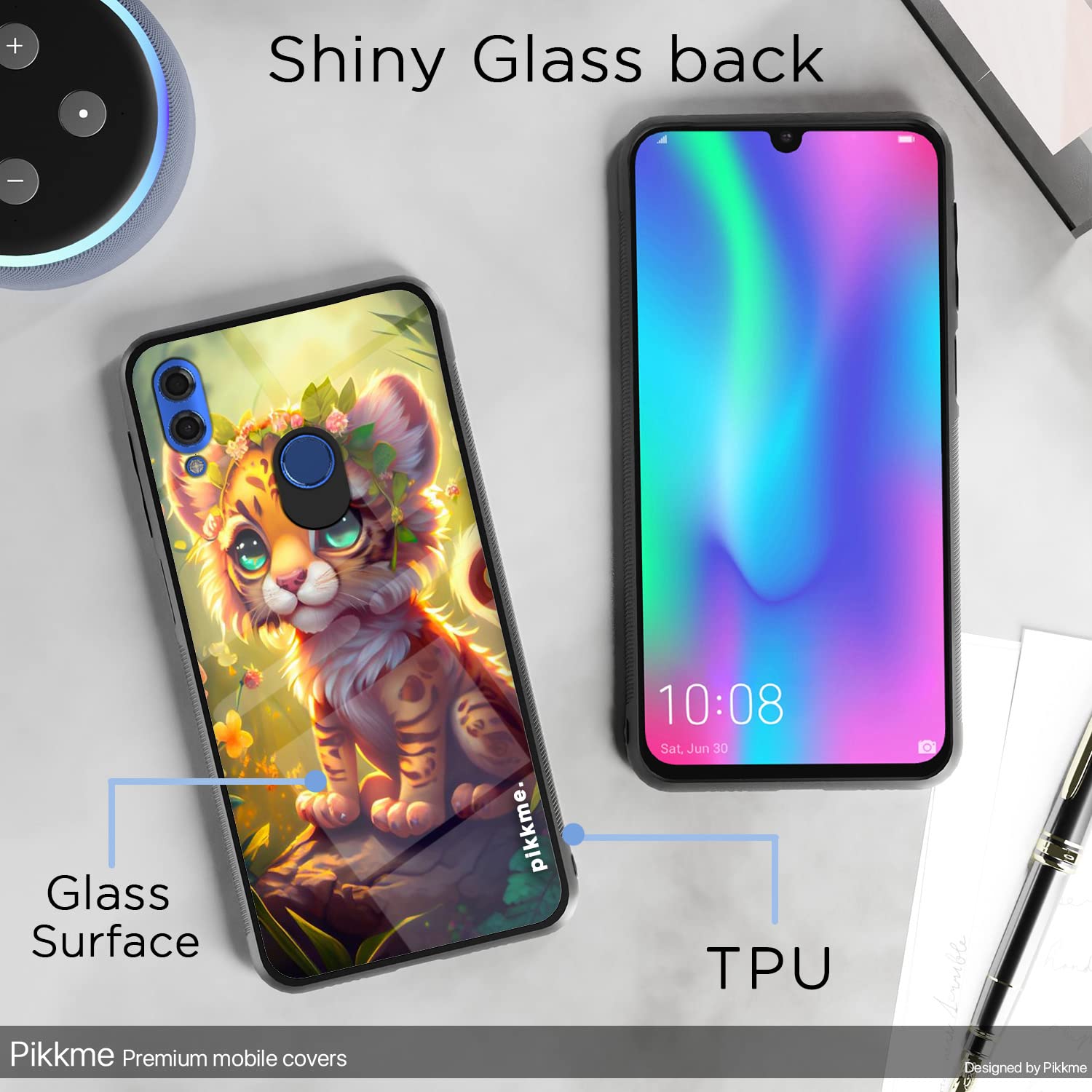 Honor 10 Lite Hybrid mobile back cover by Pikkme – photo 3