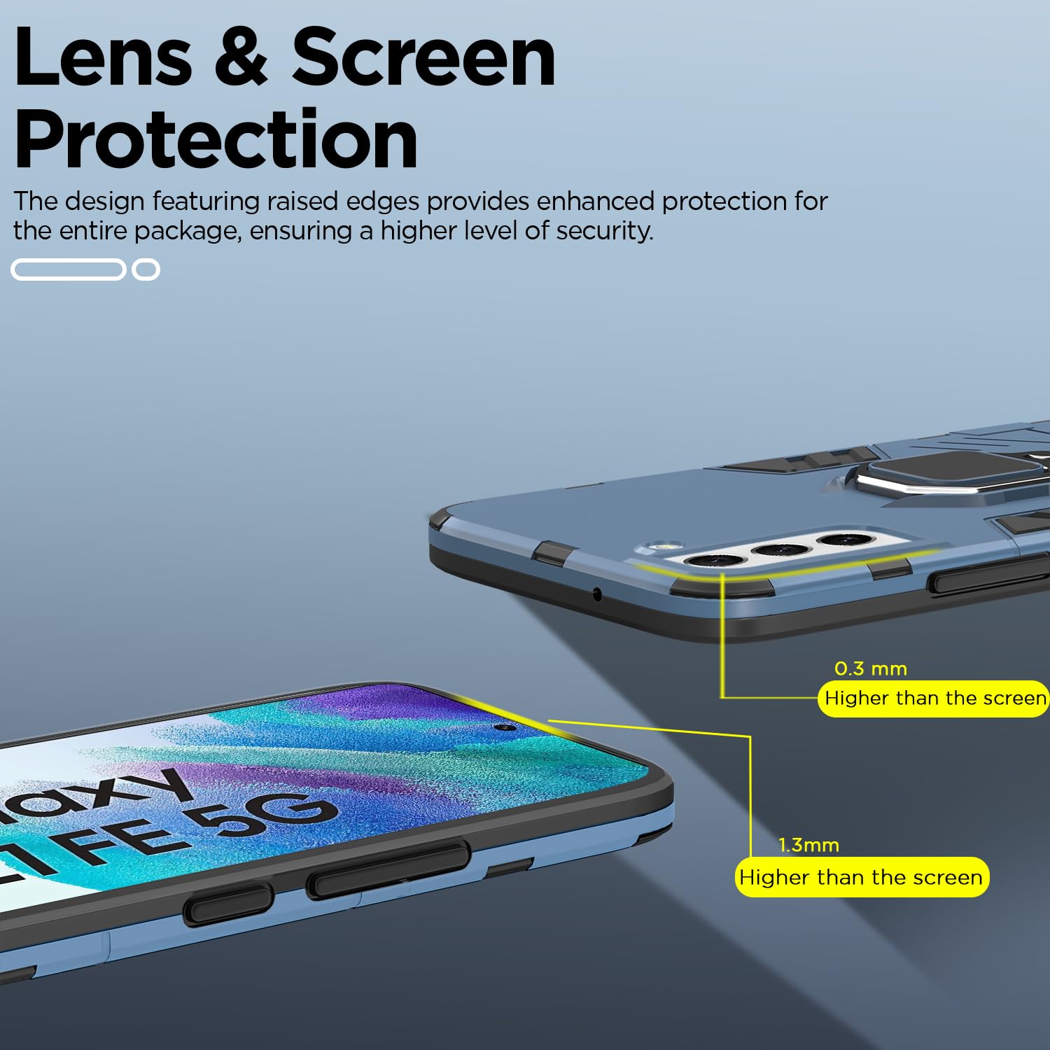 Pikkme blue back cover for Samsung S21 FE 5G – photo 2