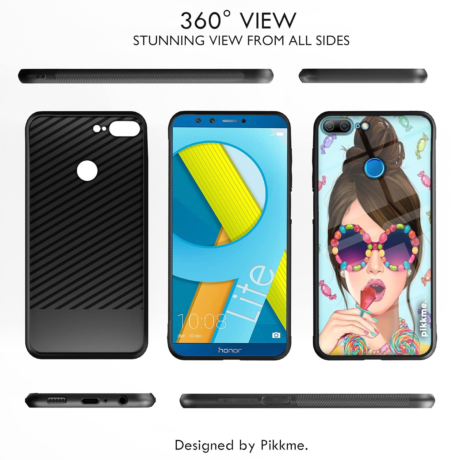 Pikkme Hybrid mobile back cover for Honor 9 Lite – photo 2