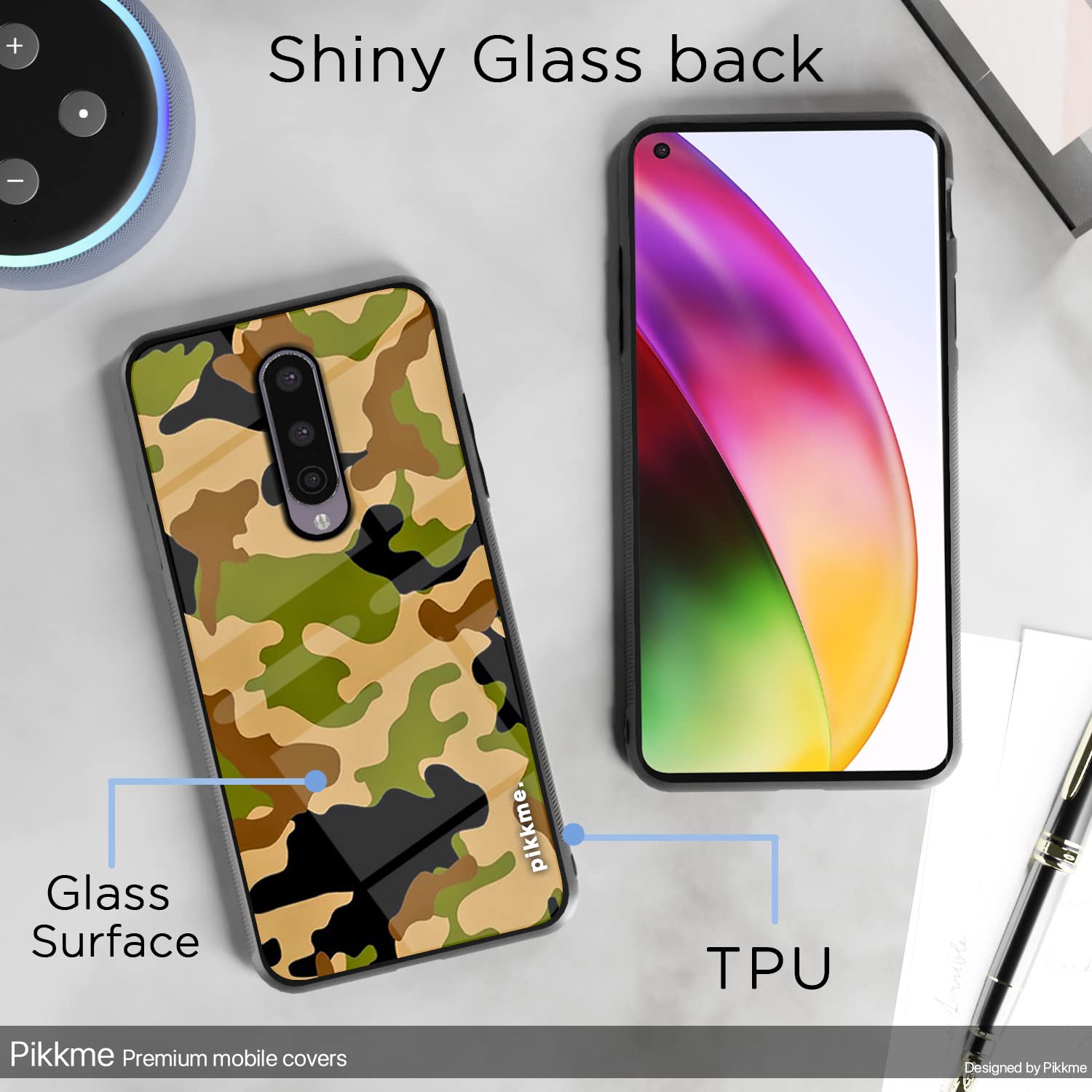 Pikkme Hybrid mobile back cover for OnePlus 8 – photo 3