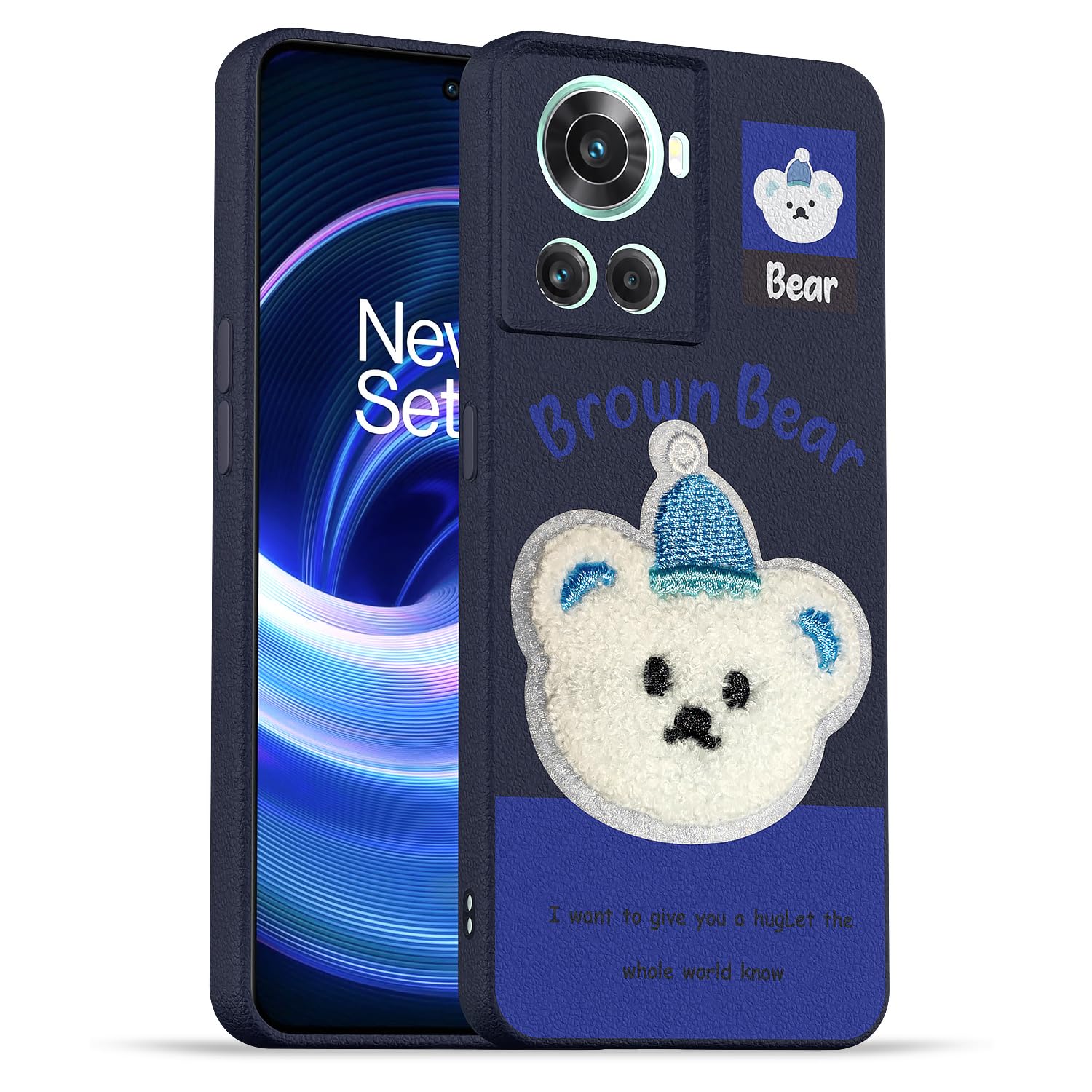 Pikkme blue phone cover for OnePlus 10R/10R Prime 5G