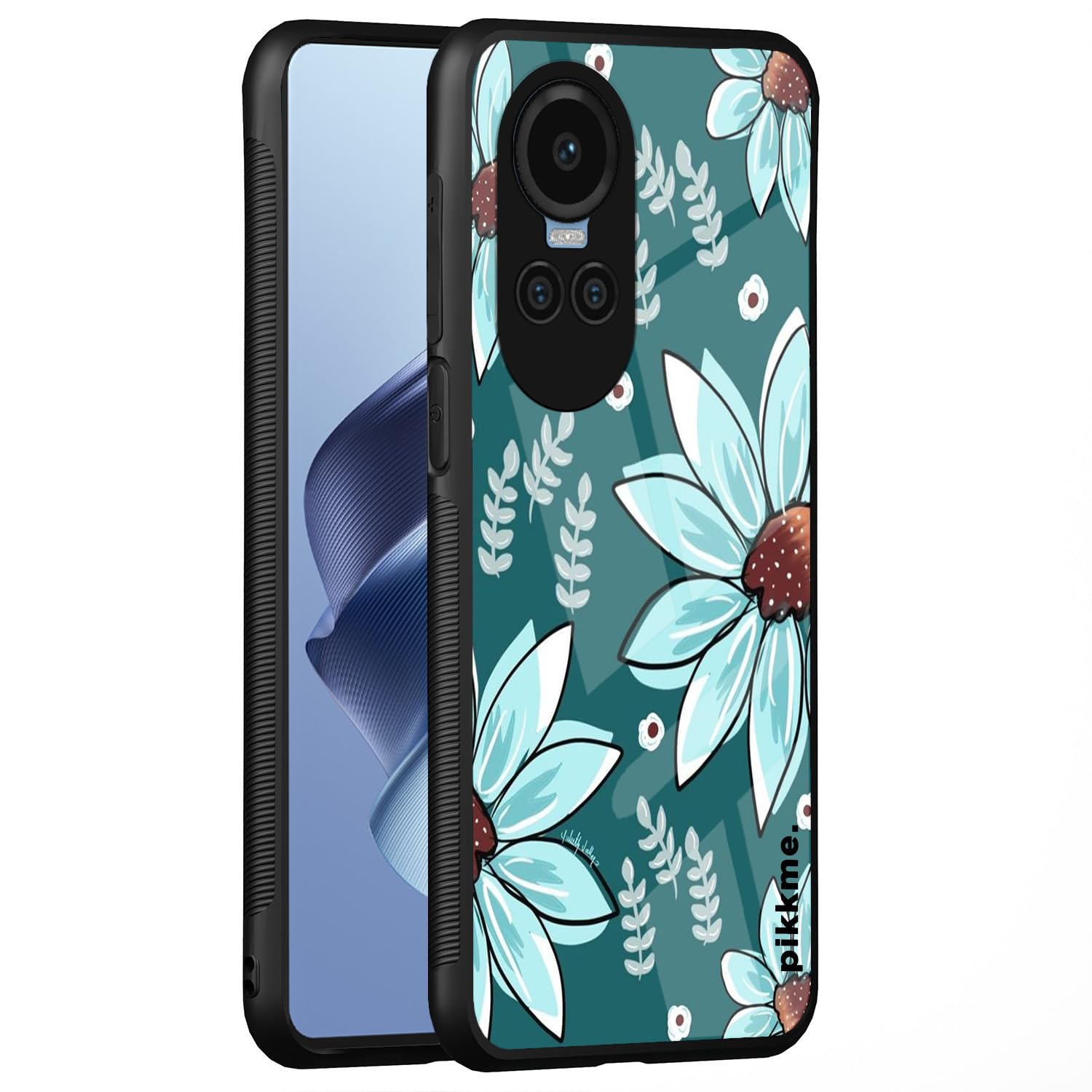 Oppo Reno 10 5G Flower back cover by Pikkme