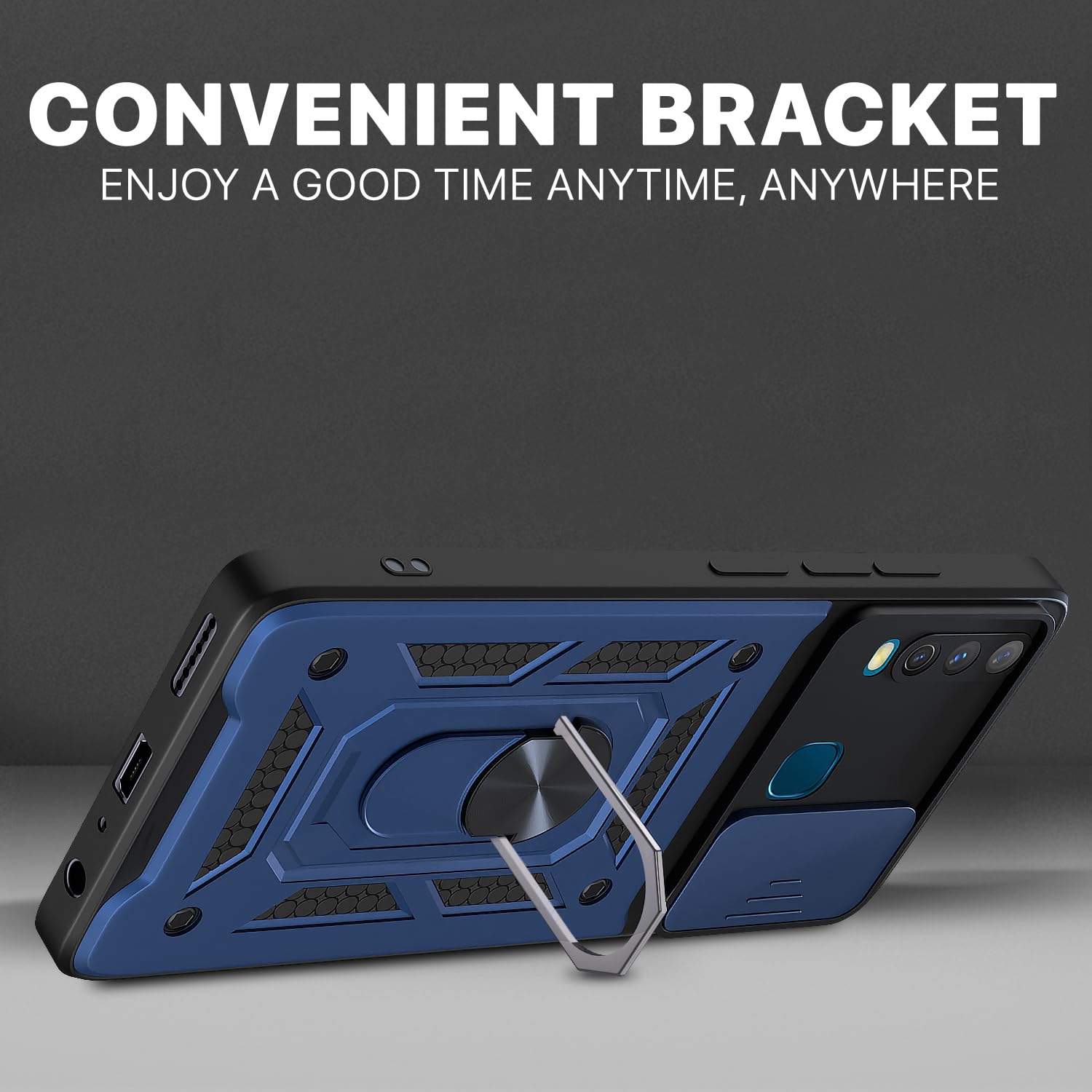 Blue phone cover for Vivo Y12/Y15/Y17/U10 – Pikkme – photo 3