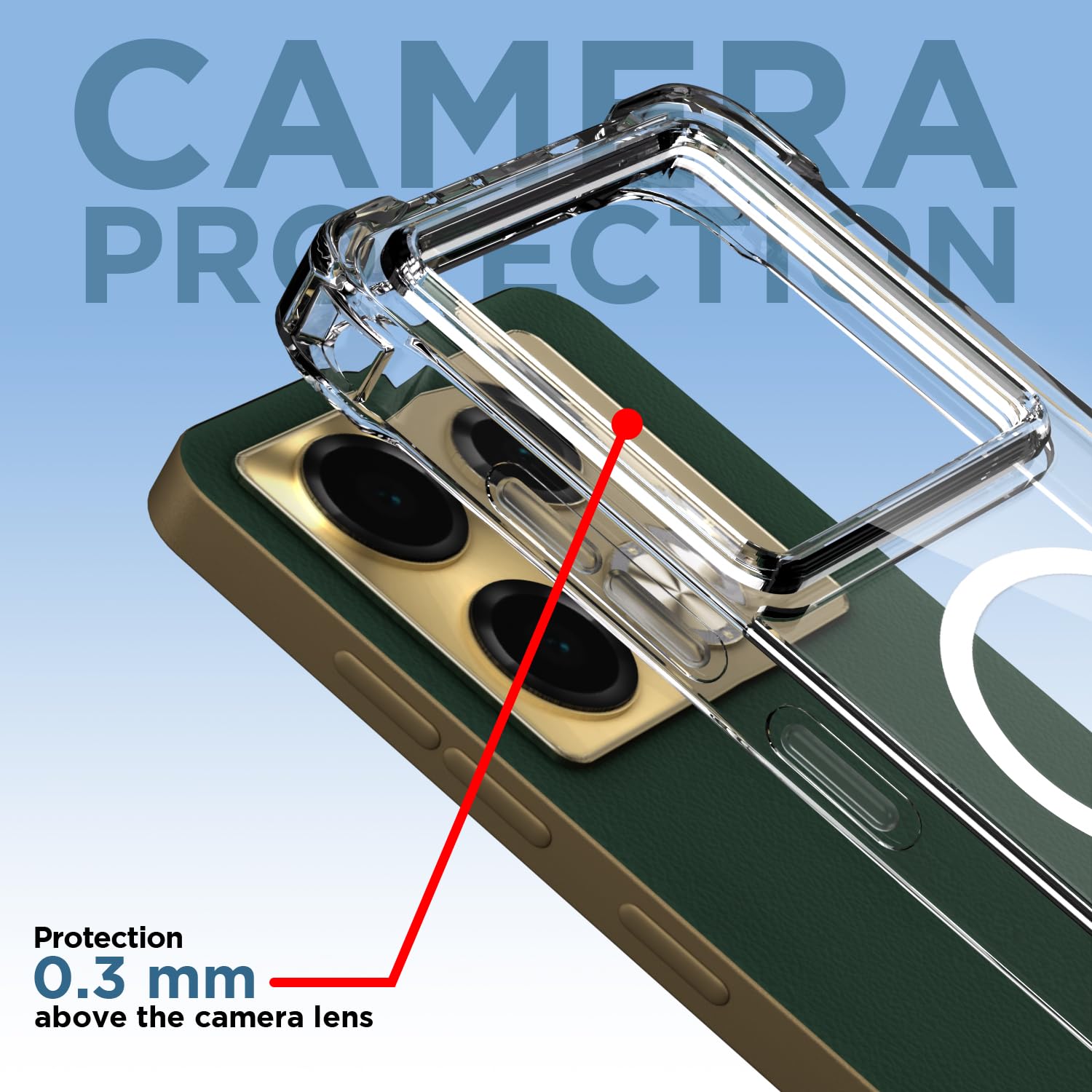 Infinix Note 40 Pro 5G mobile back cover in transparent mag-safe by Pikkme – photo 5