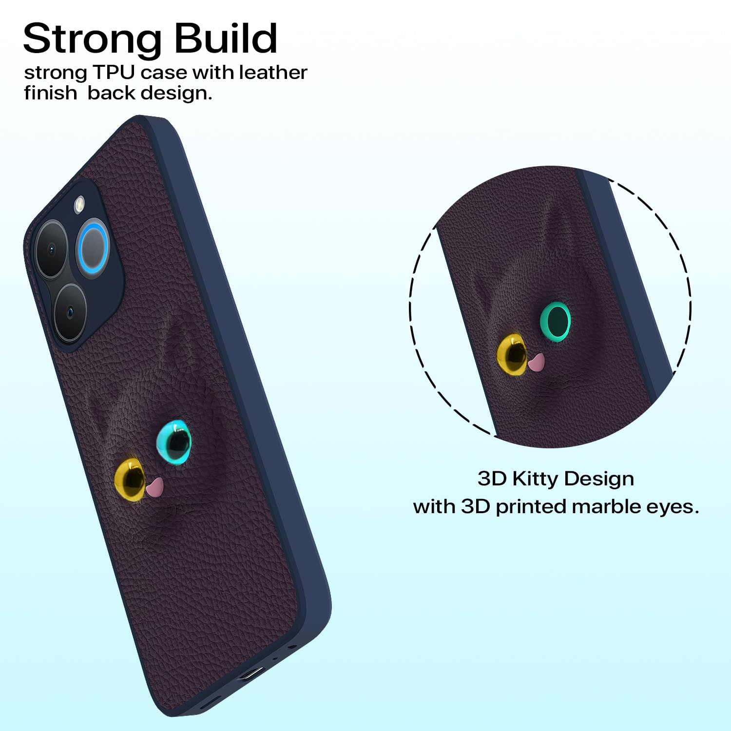 Pikkme purple back cover for Realme P4 Lite 4G – photo 2