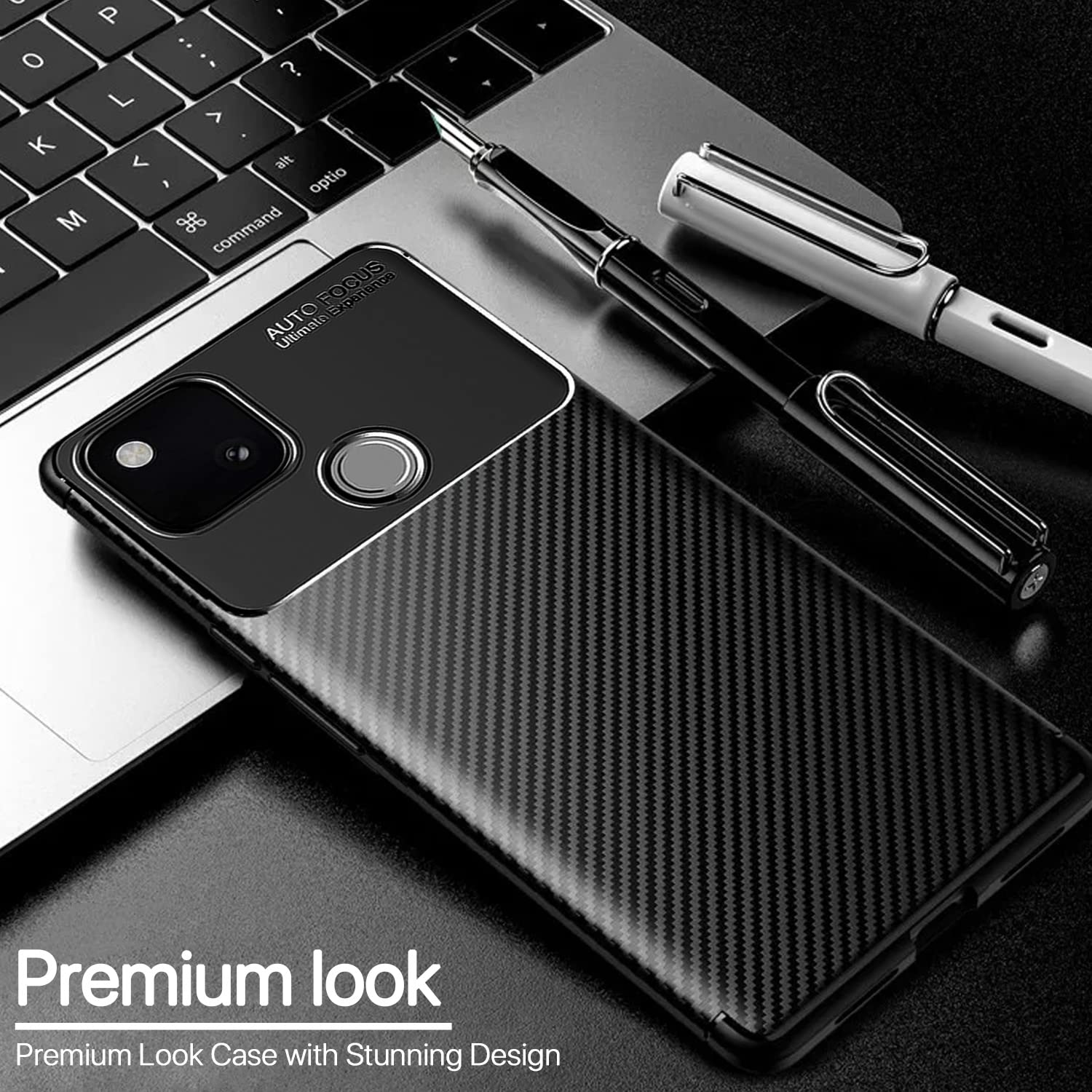 Pikkme Pixel 4A Carbon black back cover – photo 3