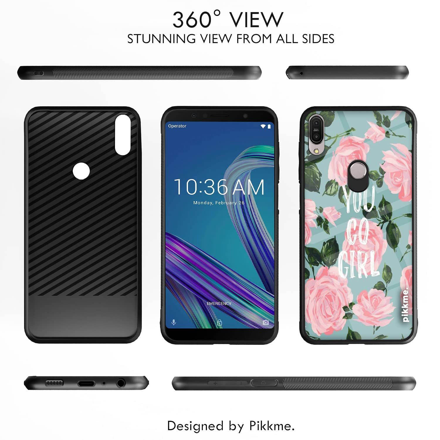Asus Flower mobile back cover by Pikkme – photo 2